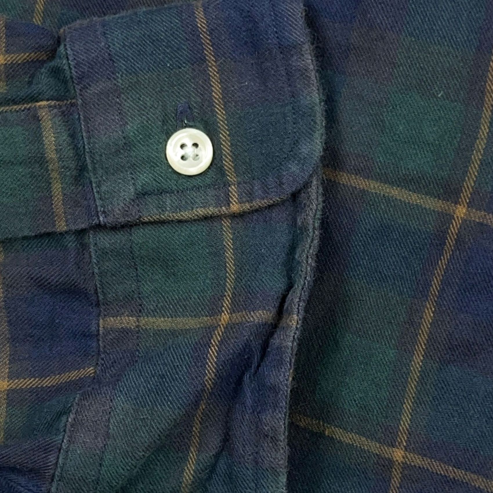 Ralph Lauren Ralph Lauren Button-Up Flannel Shirt Men 2XL Blue Green Plaid Blackwatch Pony Shirt Size US XXL / EU 58 / 5 - 5 Thumbnail
