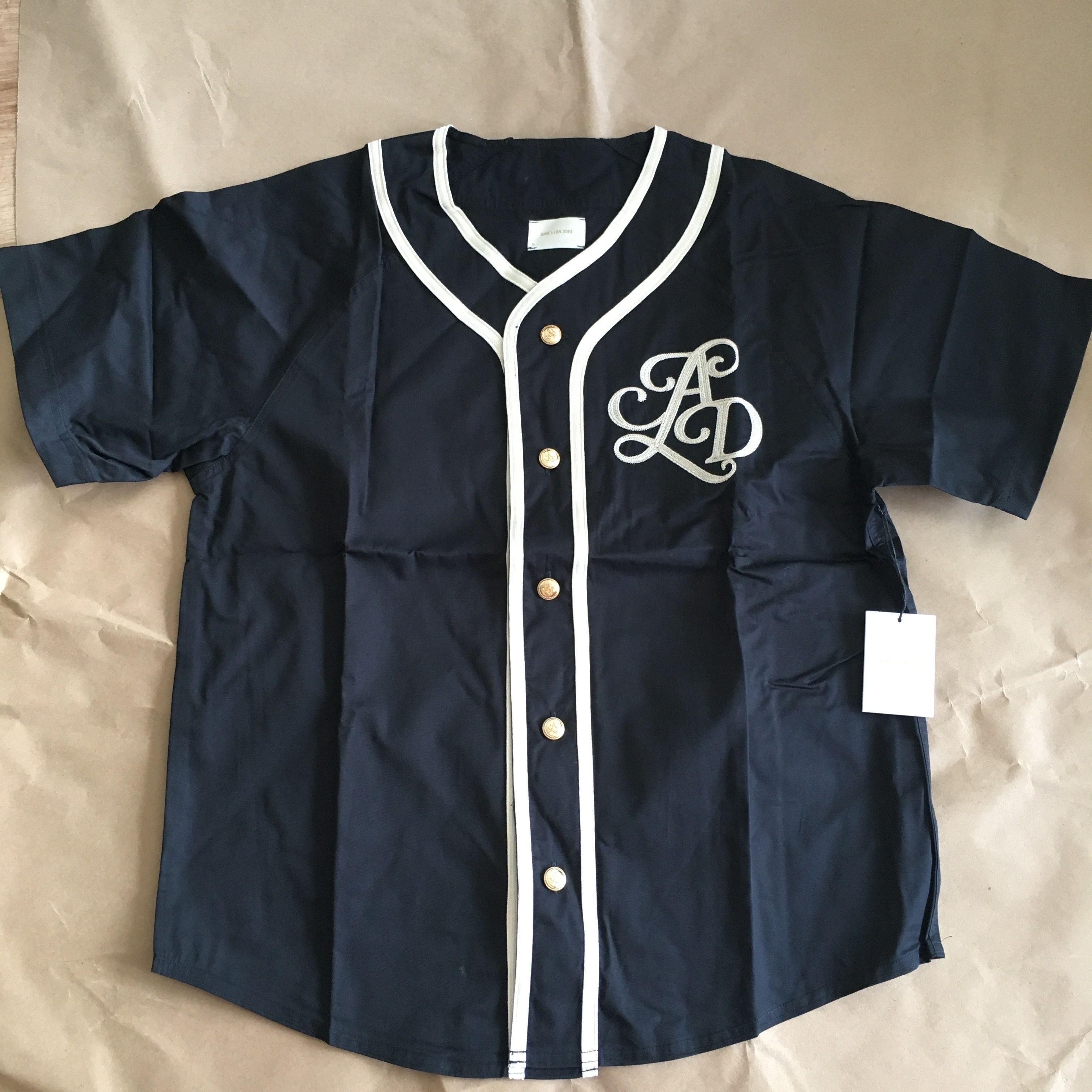 Aime Leon Dore ALD Monogram Baseball Jersey Size US M / EU 48-50 / 2 - 4 Thumbnail