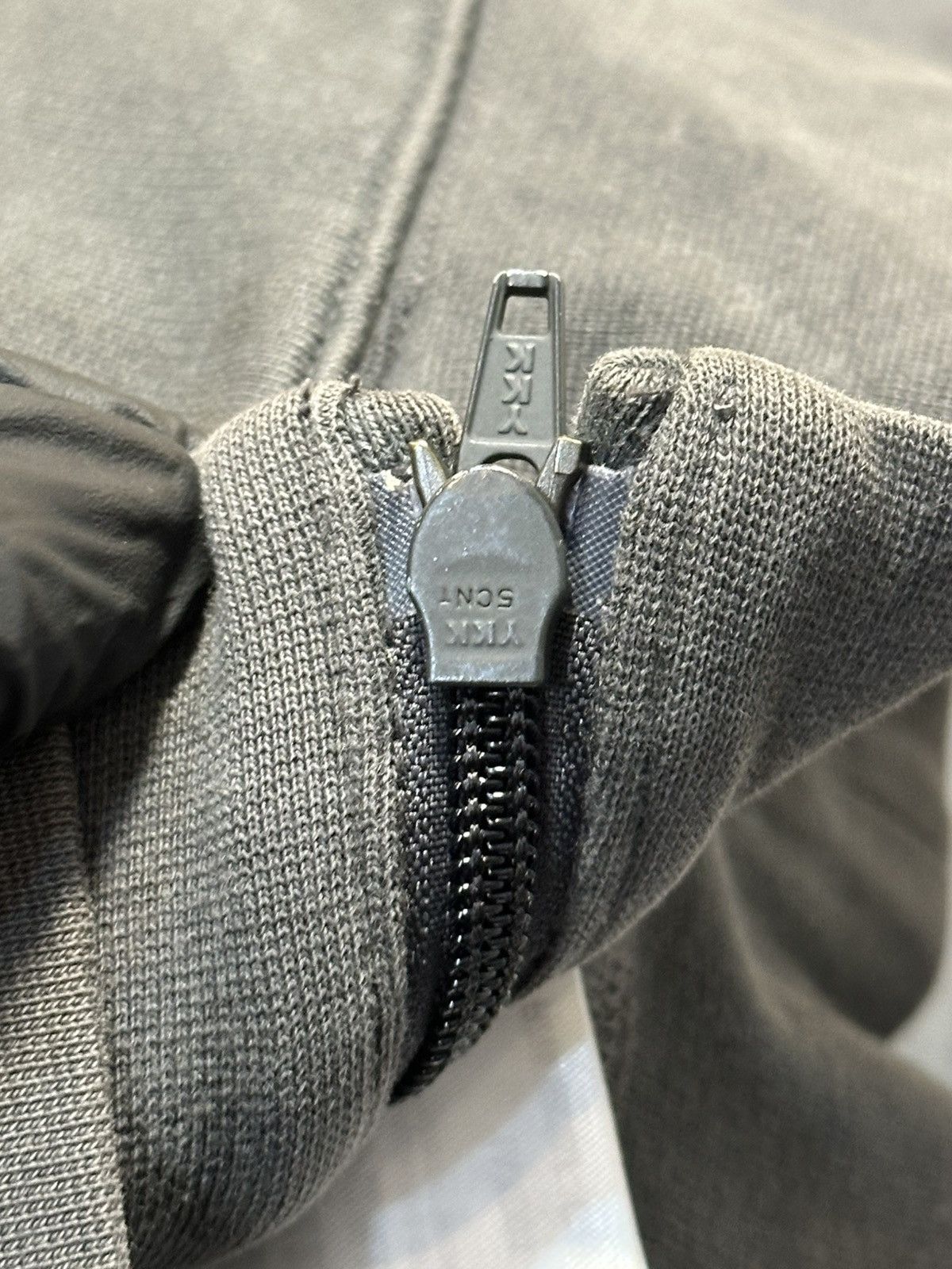 Y-3 Y-3 brand zip-up hoodie in a dark grey color. Size US M / EU 48-50 / 2 - 11 Thumbnail