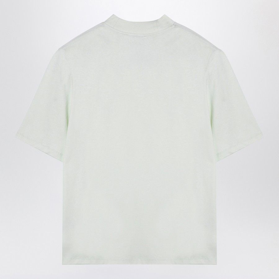 The Attico o1d2blof1024 Crew-Neck T-Shirt With Logo In White Size XS / US 0-2 / IT 36-38 - 2 Thumbnail