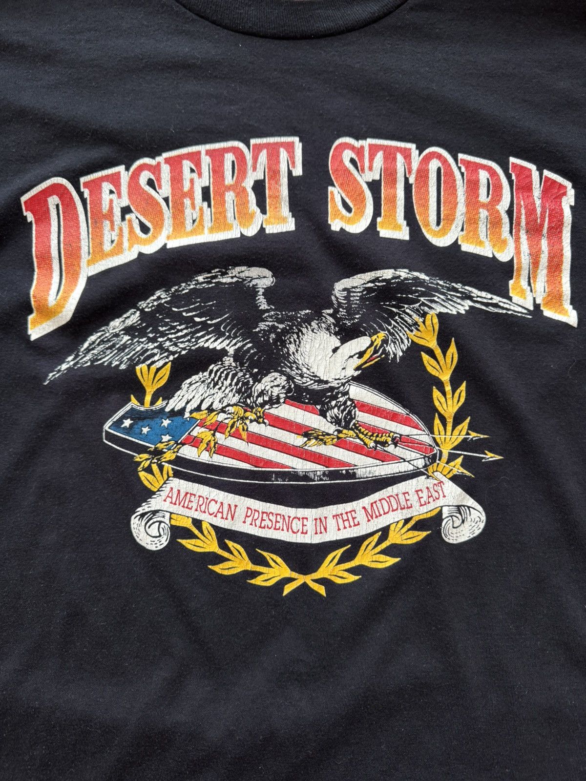 Vintage Vintage Desert Storm t-shirt Size US M / EU 48-50 / 2 - 2 Thumbnail