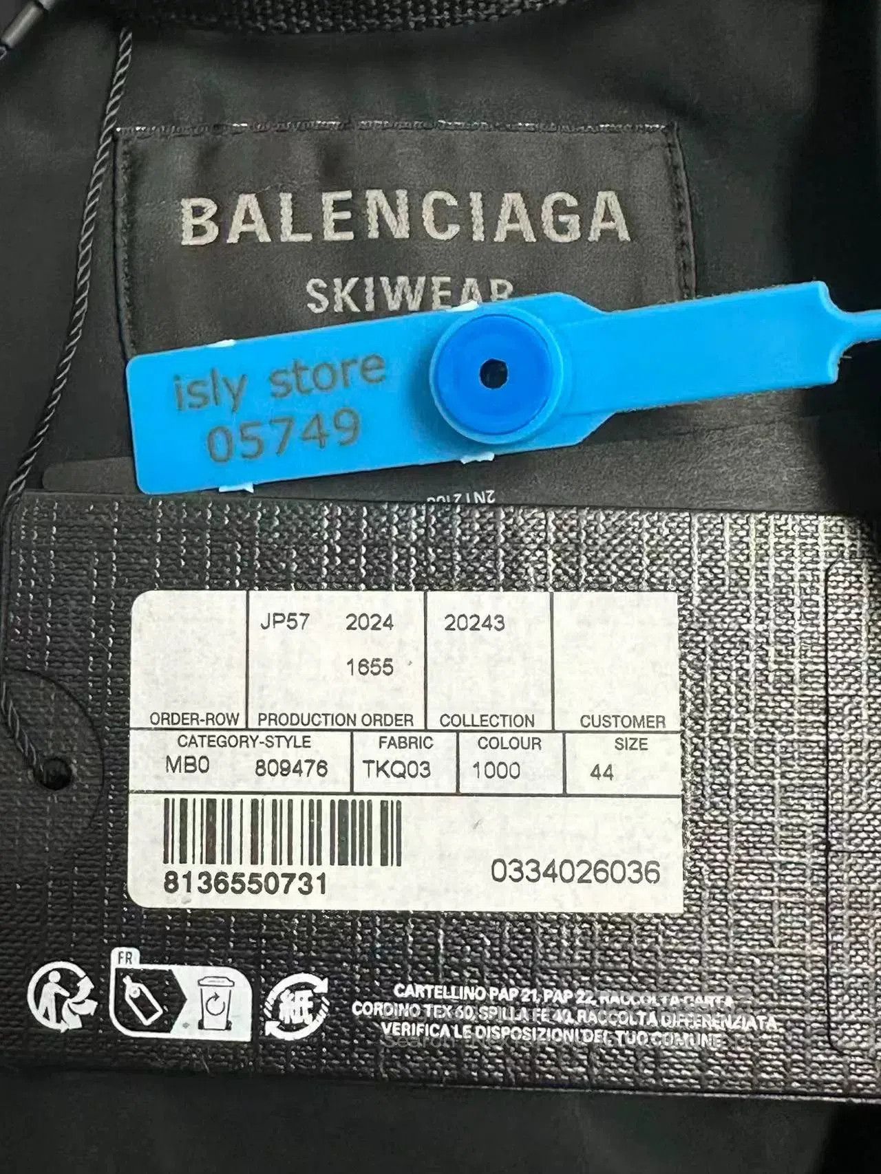 Balenciaga Balenciaga Solid Oversized High Neck Biker Jacket. Size US S / EU 44-46 / 1 - 4 Thumbnail