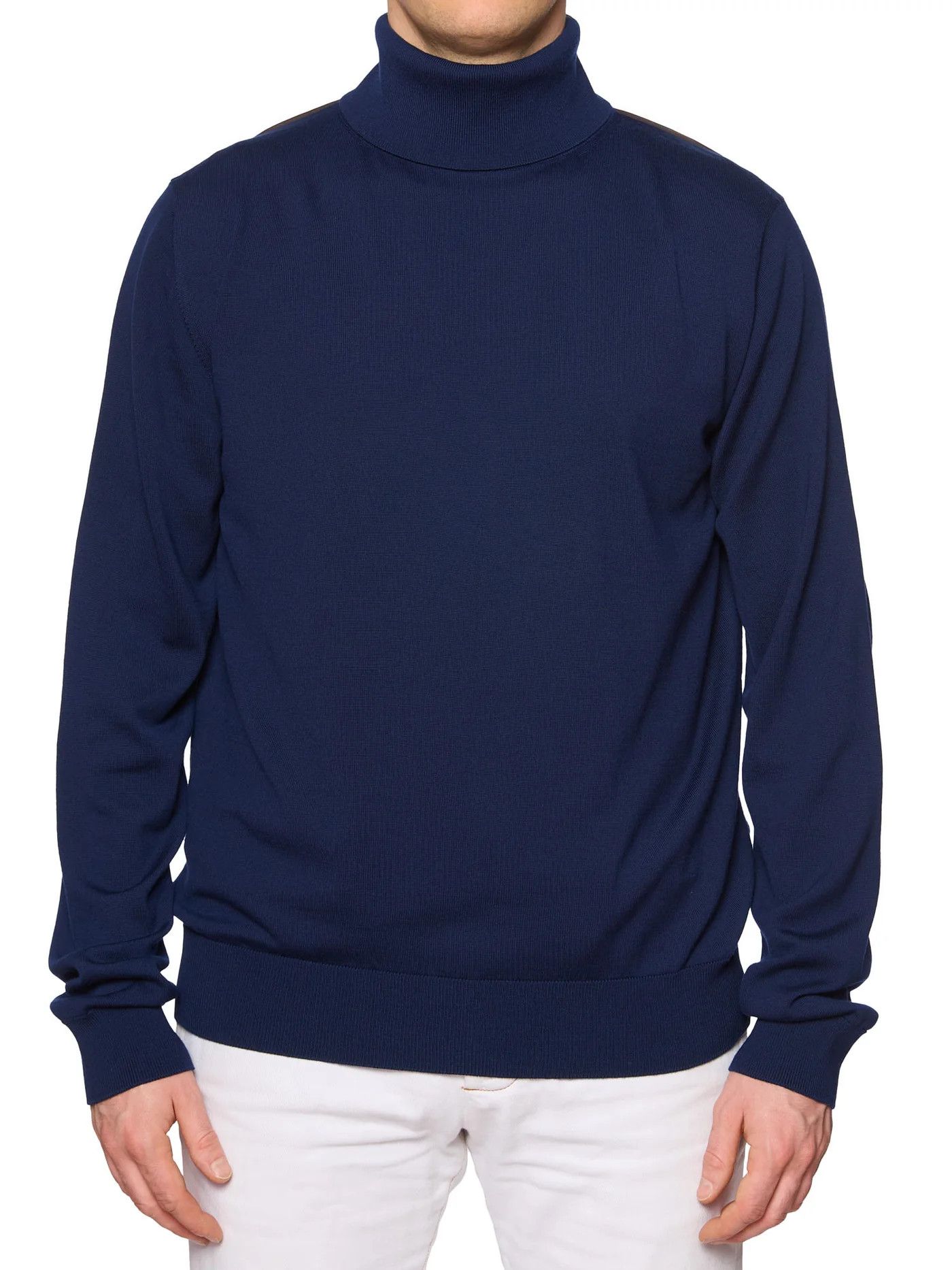 Berluti BERLUTI Paris Navy Blue Wool Knit Turtleneck Sweater Size XL Size US XL / EU 56 / 4 - 1 Thumbnail