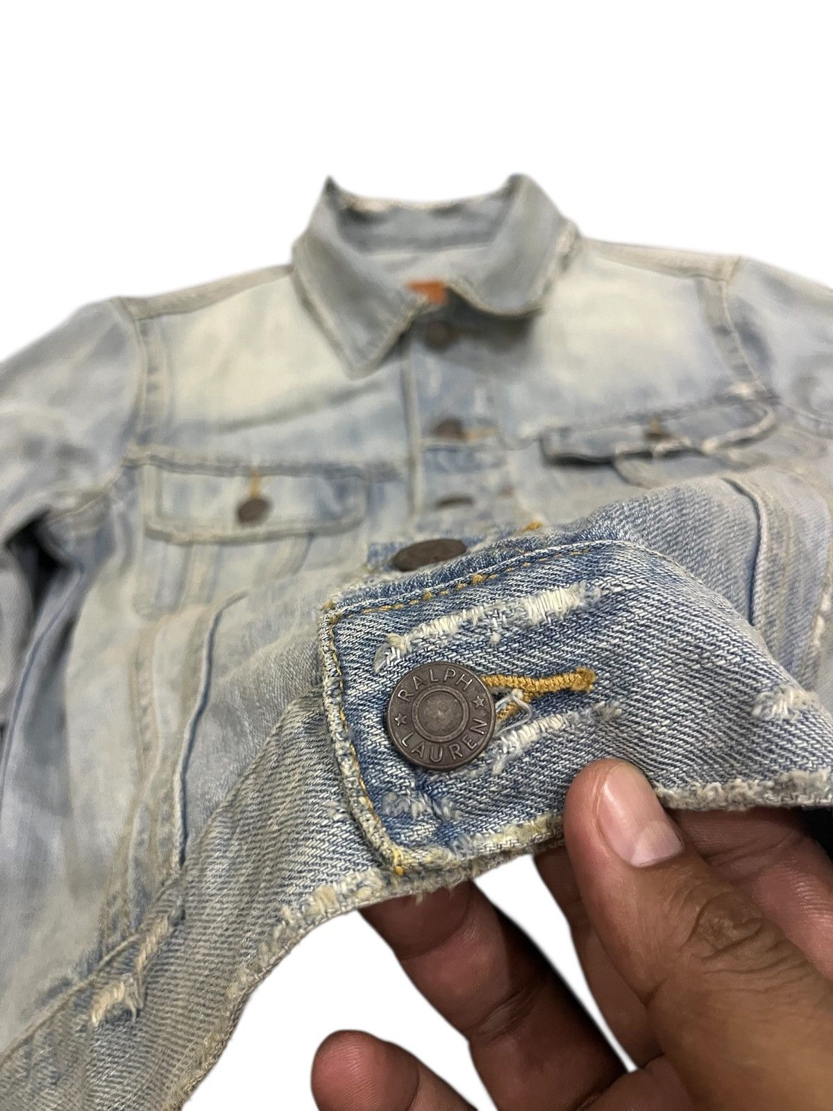 Ralph Lauren vintage RALPH LAUREN DENIM JAKET Size US S / EU 44-46 / 1 - 9 Thumbnail
