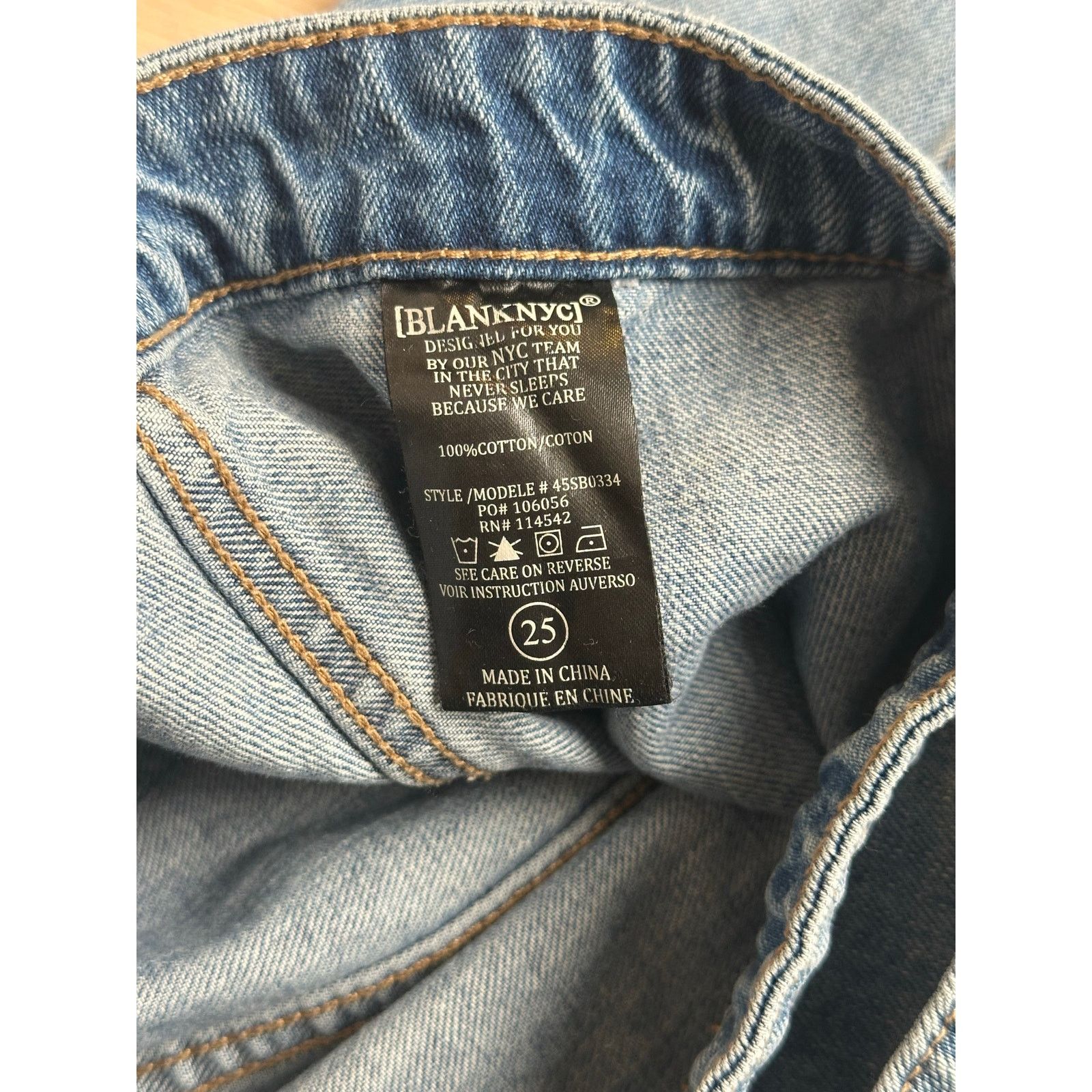 Other Blank NYC Denim Skirt - Size 25 - Mint Size 25" / US 0 / IT 36 - 2 Thumbnail