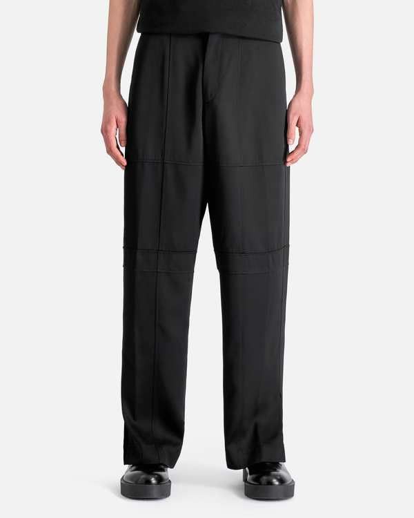 Jil Sander Heavy Viscose Silk Twill Trousers Size US 30 / EU 46 - 2 Thumbnail