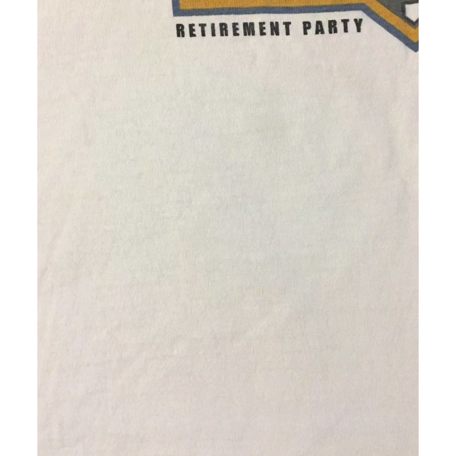 Fruit Of The Loom VINTAGE Karl Schiff Officially Retired Shirt XL Dad Funny Joke Birthday Humor 90s T-Shirt Size US XL / EU 56 / 4 - 3 Thumbnail