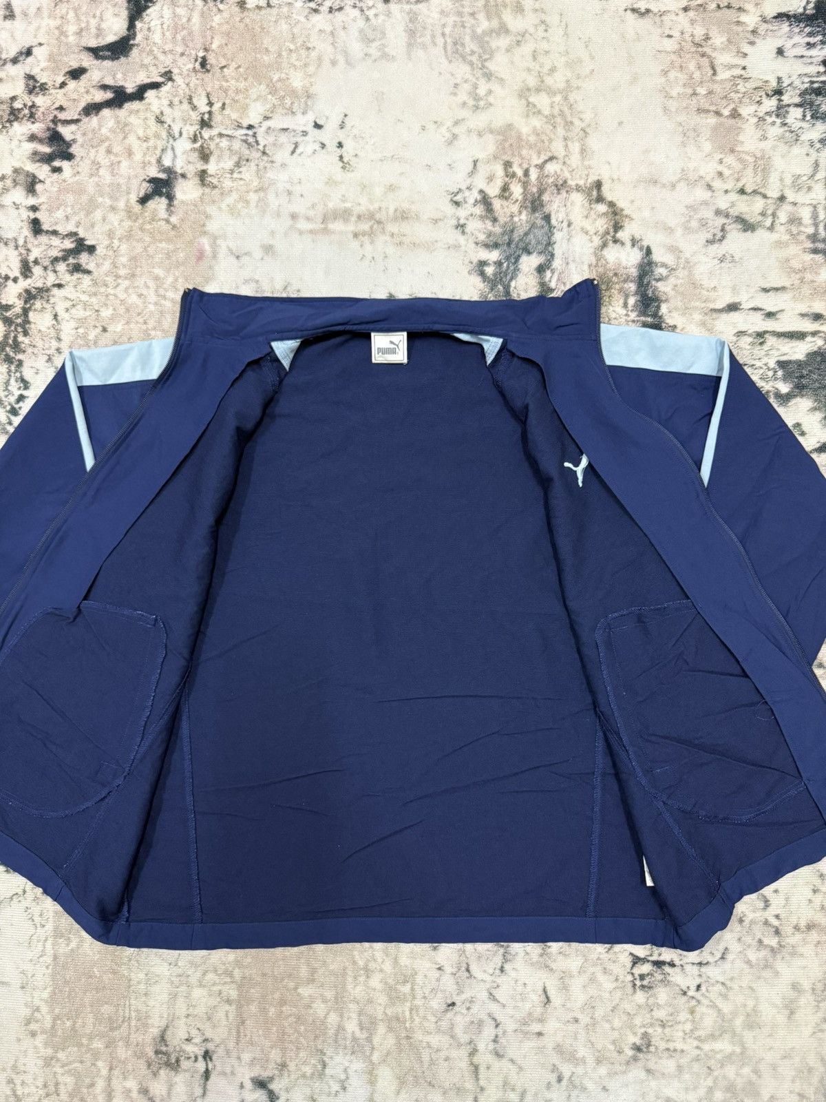 Puma Vintage Puma Winbreaker Jacket Sweater Size L / US 10 / IT 46 - 7 Thumbnail