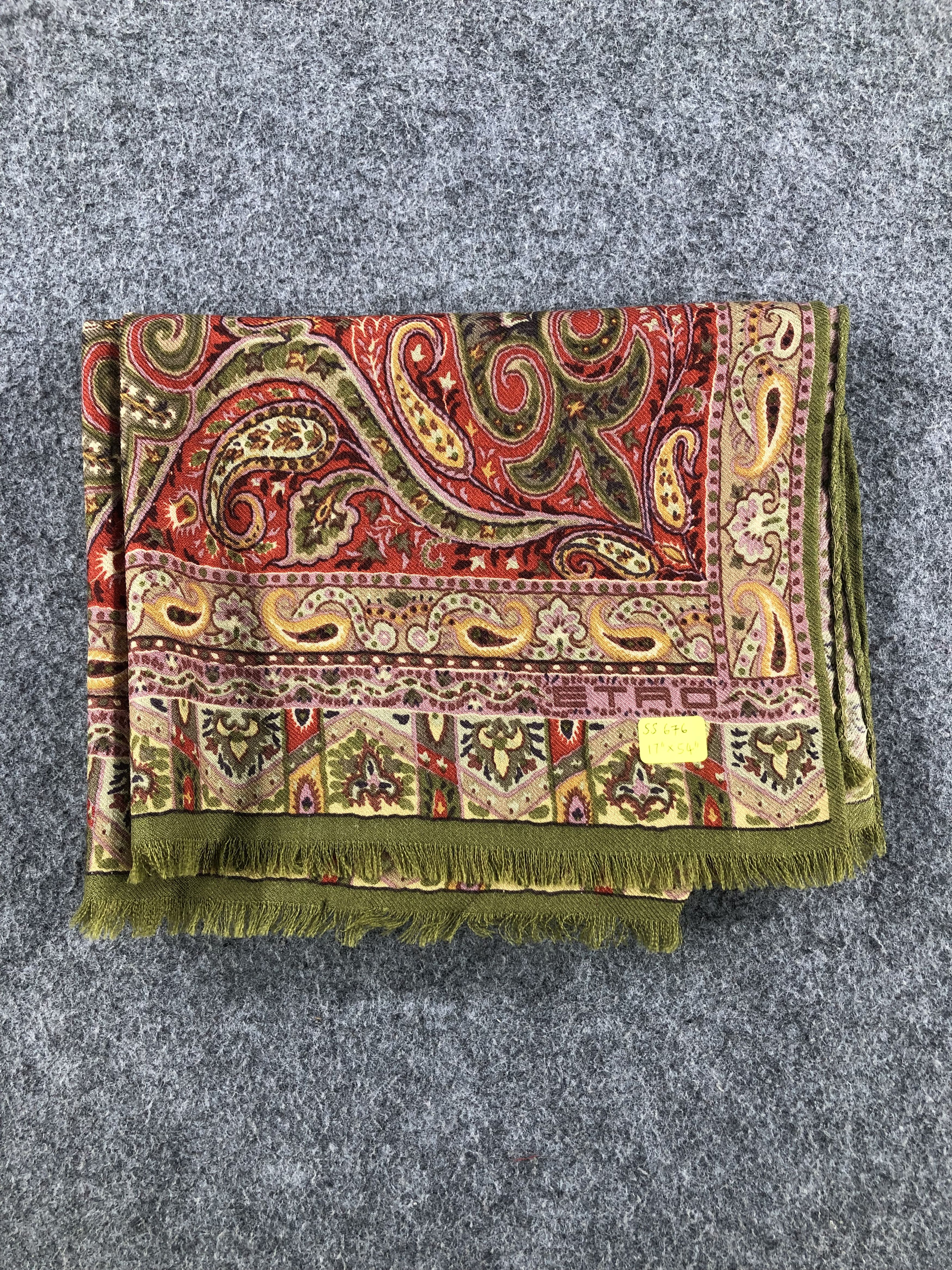Etro Etro Paislee Scarf / Muffler / Neckwear Size ONE SIZE - 5 Thumbnail