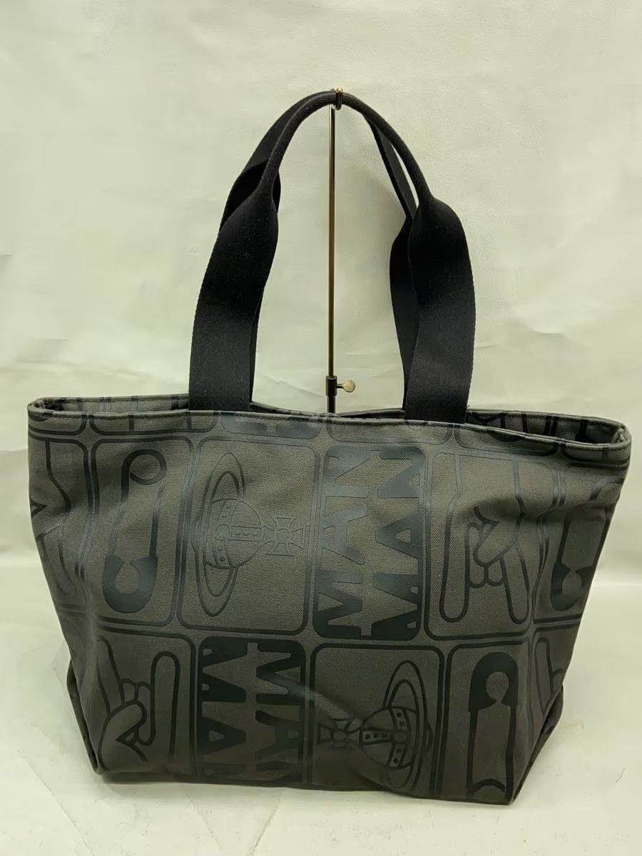 Vivienne Westwood Safety Pin Orb Canvas Tote Bag Size ONE SIZE - 3 Thumbnail