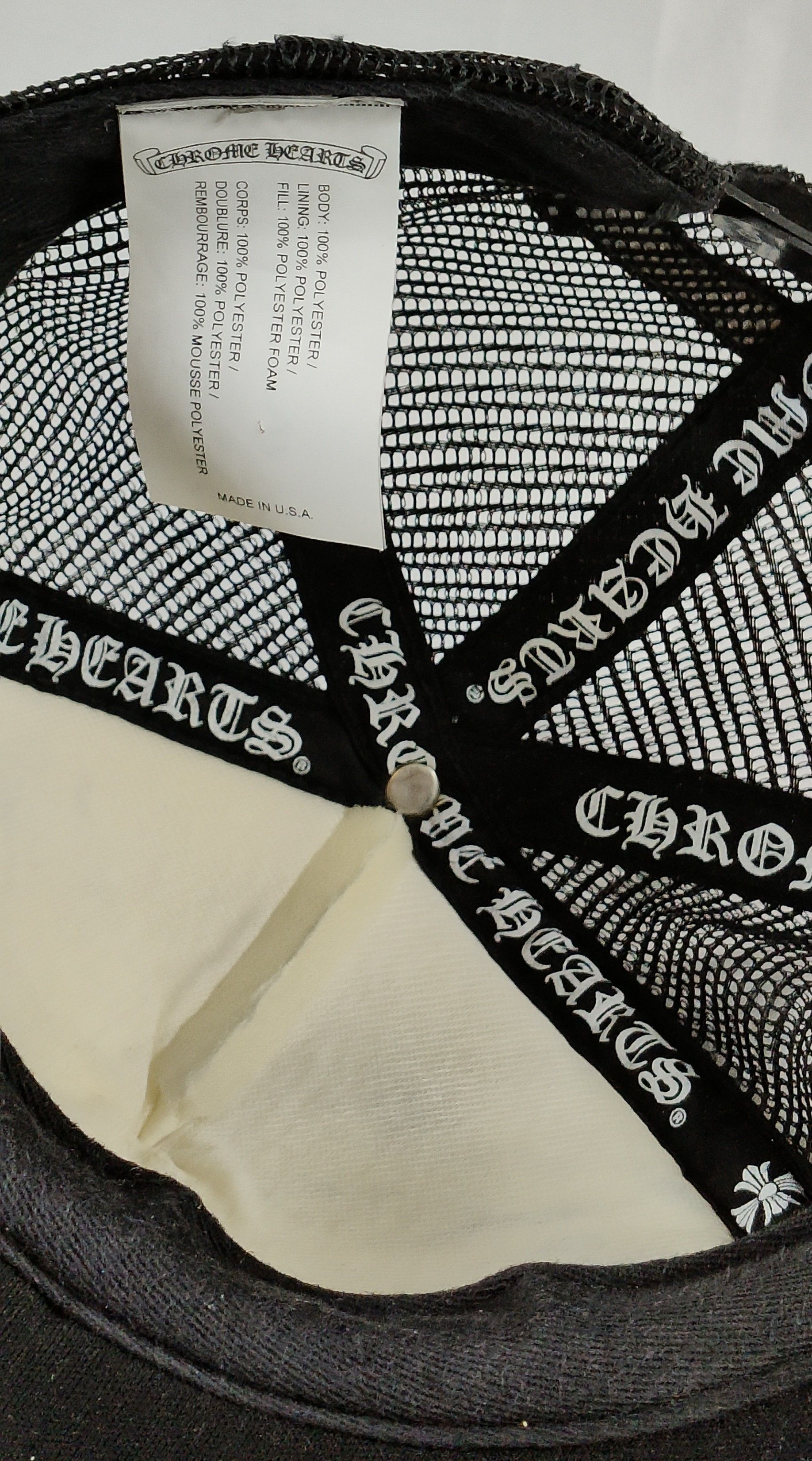 Chrome Hearts 🧢 Rare Casquette Trucker Chrome Hearts Size ONE SIZE - 9 Thumbnail