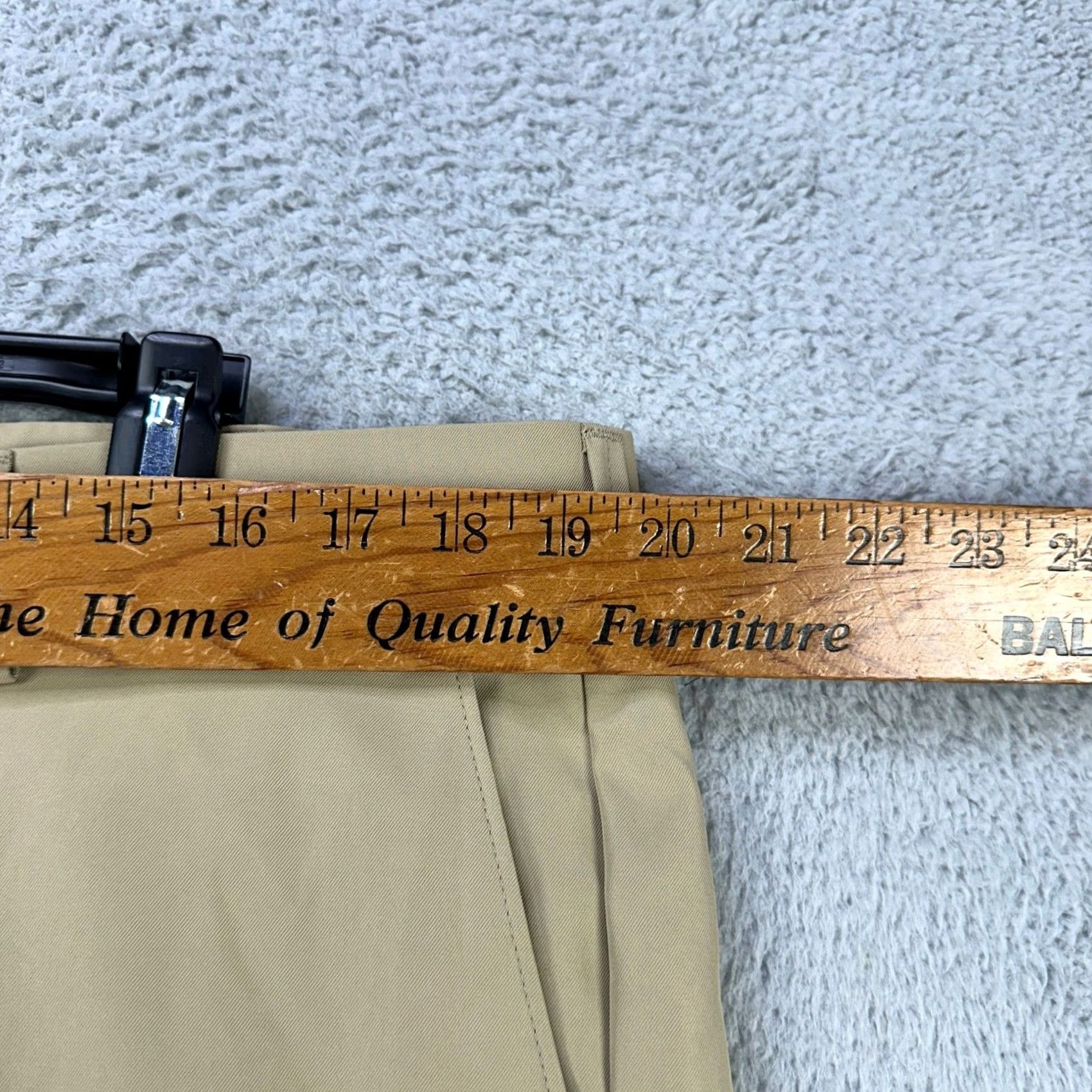 Haggar Haggar Men Performance Slacks Pants 38X32 Beige Straight Fit Chino Pockets NEW Size US 38 / EU 54 - 7 Thumbnail