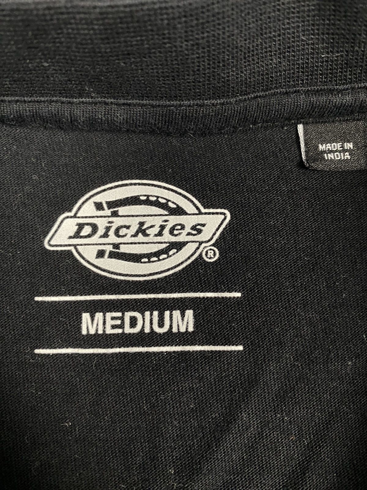 Dickies Dickies Big Logo Streetwear Black T Shirt Size M Size US M / EU 48-50 / 2 - 8 Thumbnail