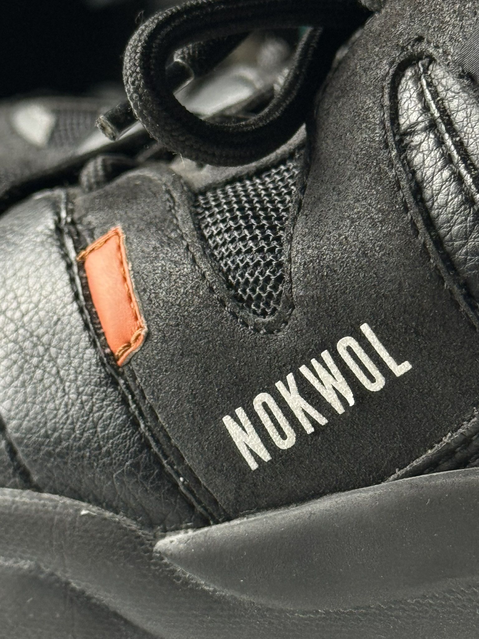 Japanese Brand NOKWOL LUNGER BLACK Size US 12 / EU 45 - 5 Thumbnail