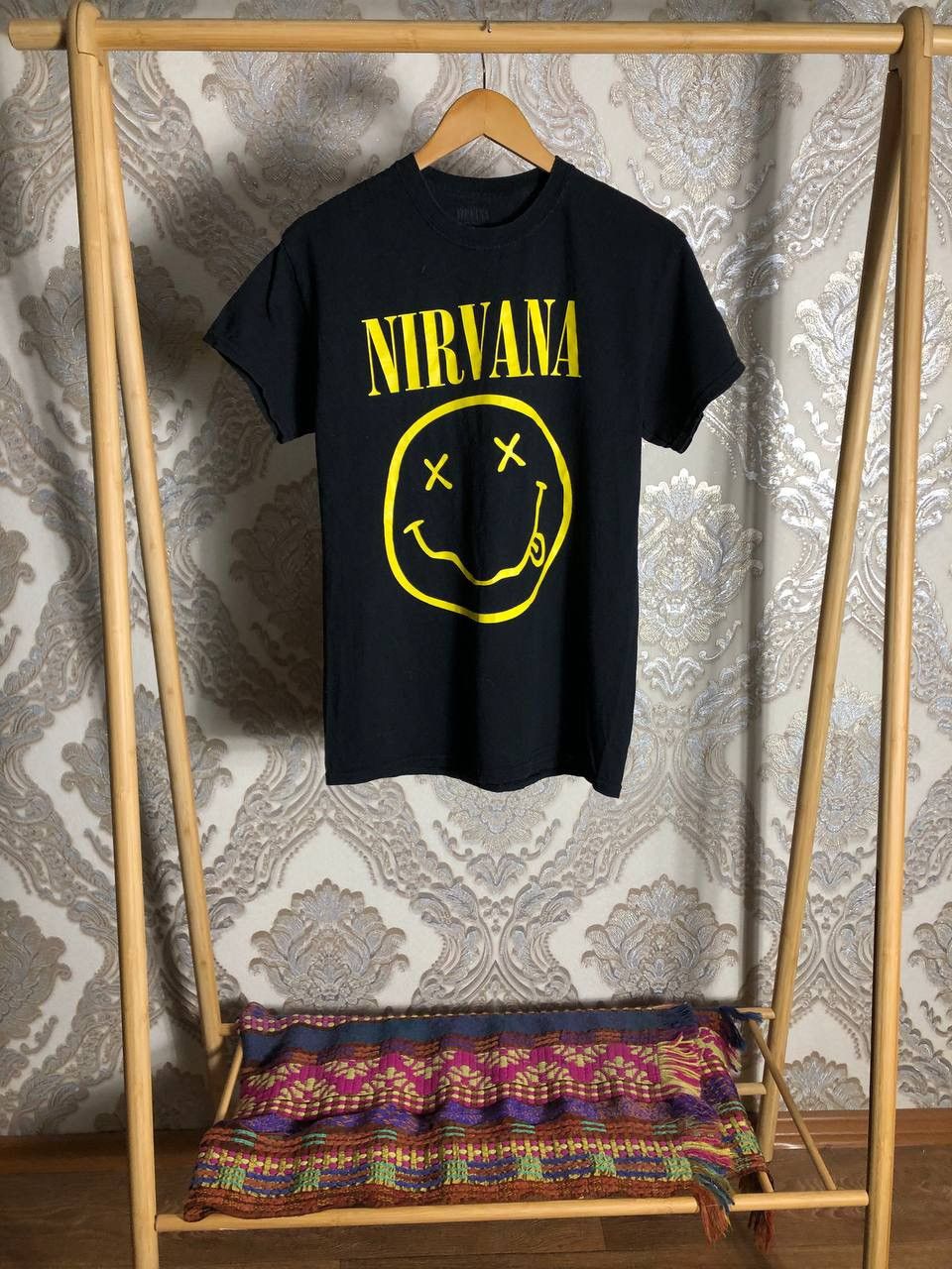 Band Tees VINTAGE NIRVANA KURT COBAIN ROCK T-SHIRT RETRO METAL Y2K 90s Size US M / EU 48-50 / 2 - 1 Thumbnail