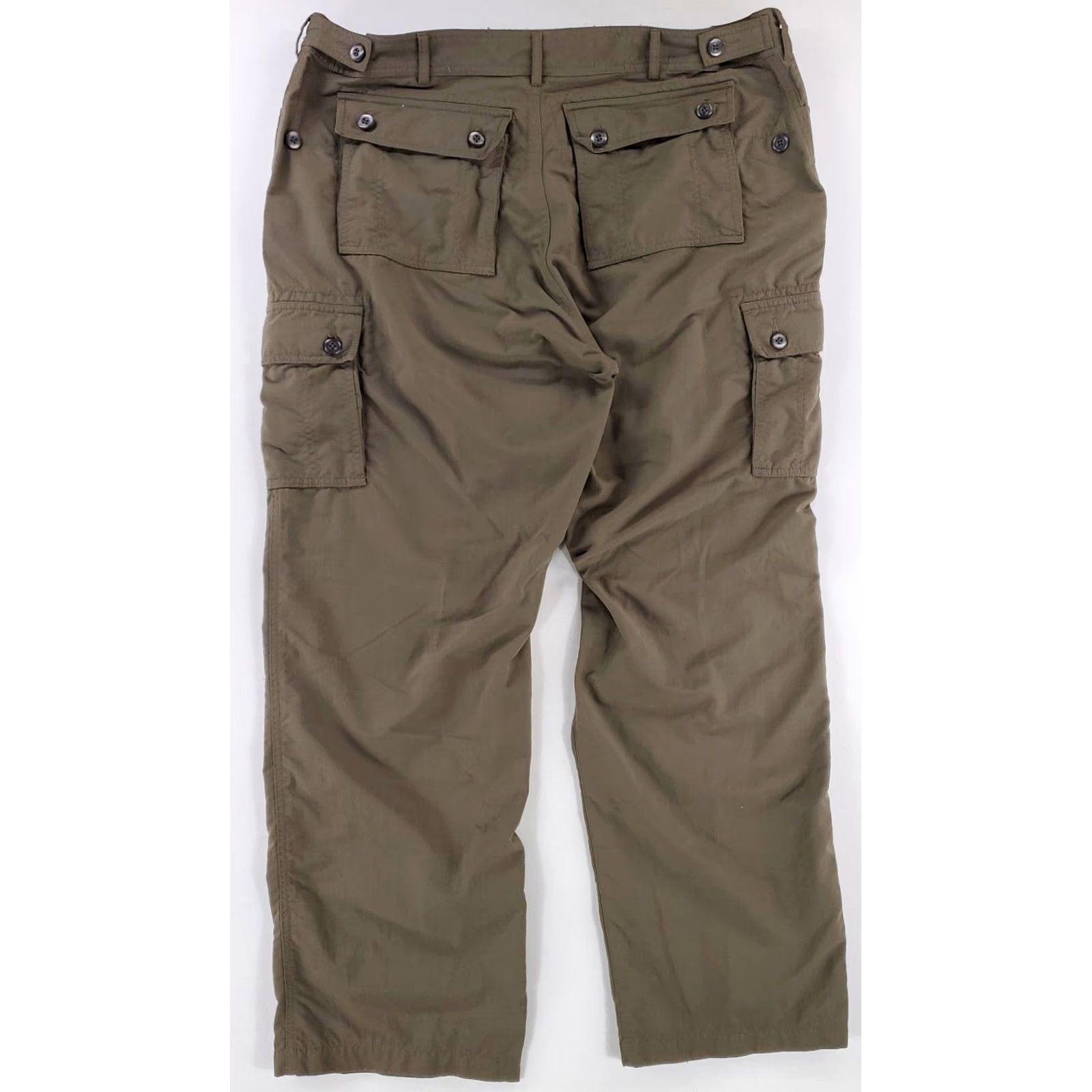 Vintage Clothing Arts Pants P Cubed Pick Pocket Proof Green Mens 40 x 31 Cargo Inseam 31 Regular 40 Mens Green Cargo Pants Size US 40 / EU 56 - 5 Thumbnail