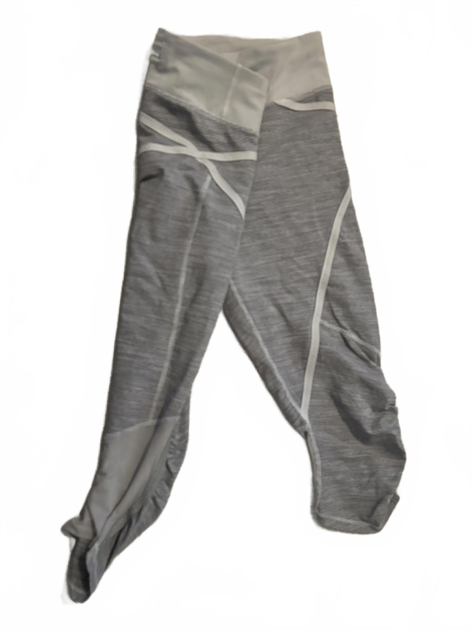 Lululemon Lululemon Gray High-Waisted Leggings - size 8 Size 30" / US 8 / IT 44 - 1 Thumbnail
