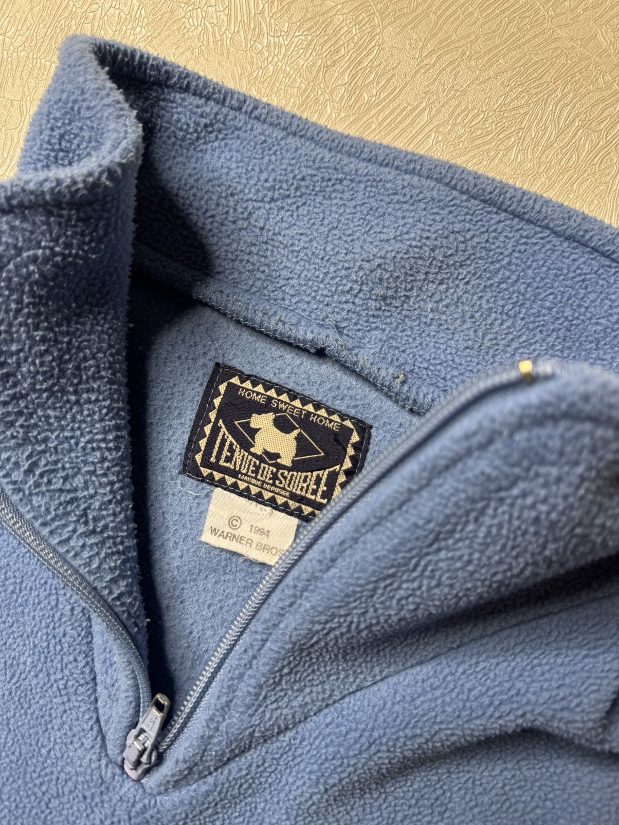 Warner Bros WARNER BROS Taz Fleece 1994 Size US XL / EU 56 / 4 - 6 Thumbnail