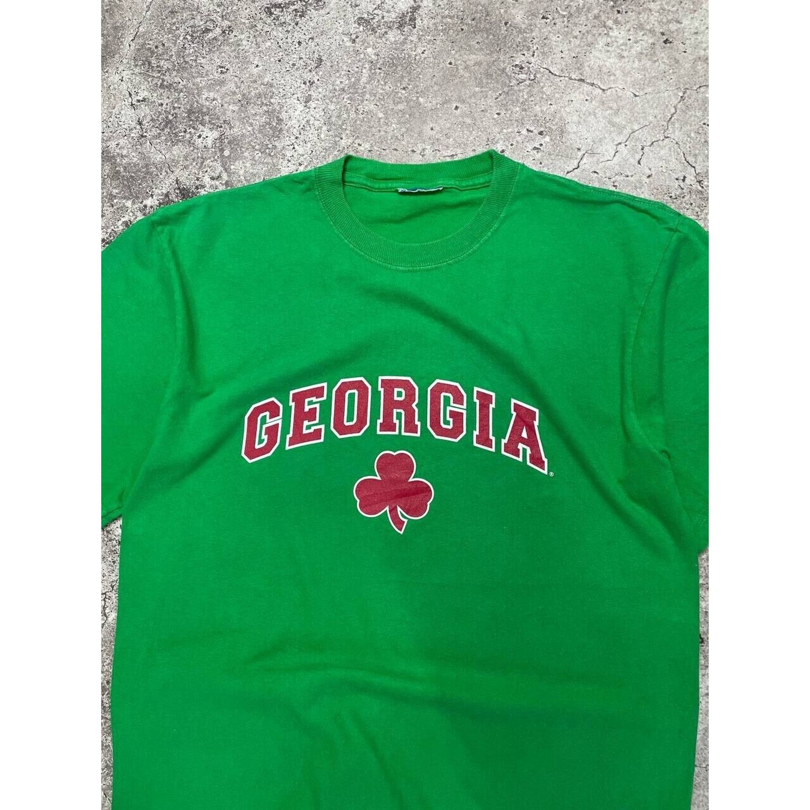 Champion × Vintage Vintage Georgia Bulldogs Shamrock T-Shirt Green Champion Size US M / EU 48-50 / 2 - 5 Thumbnail