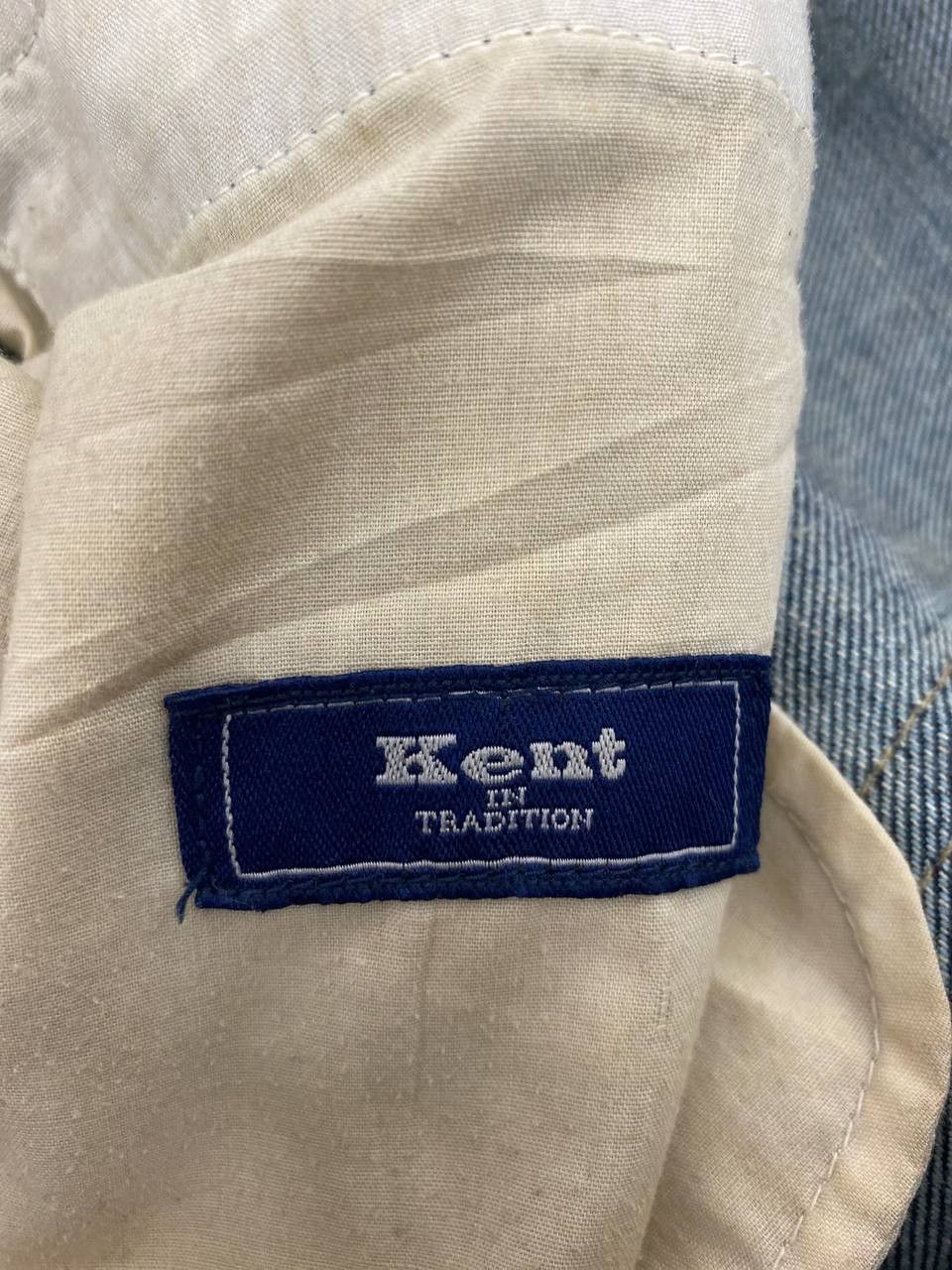 Japanese Brand kent japanese brand distressed denim nice design Size US 36 / EU 52 - 10 Thumbnail