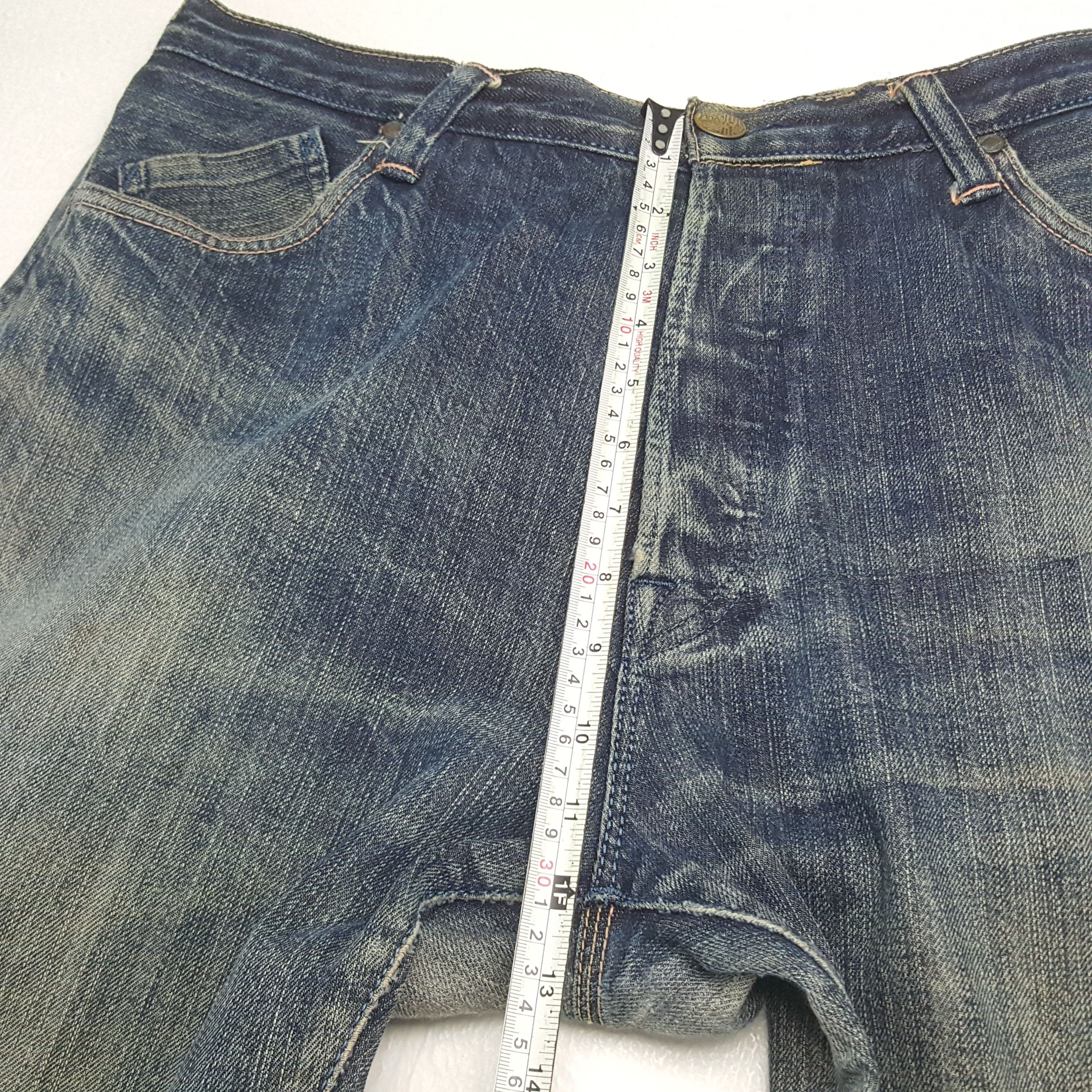 Japanese Brand × Vintage Vintage Evisu Yamane Selvedge Japanese Daicock Custom Jeans Size US 32 / EU 48 - 8 Thumbnail