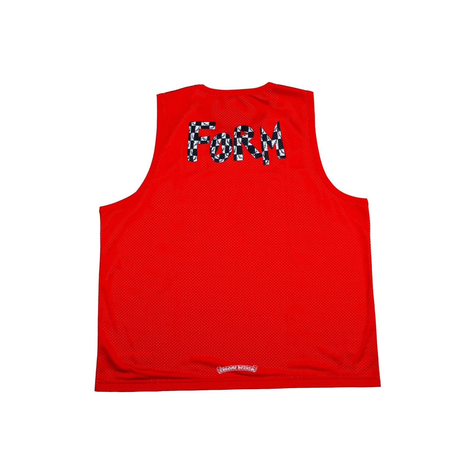 Chrome Hearts Matty Boy Sports Mesh Reversible Basketball Jersey 'Red' Size US S / EU 44-46 / 1 - 2 Thumbnail