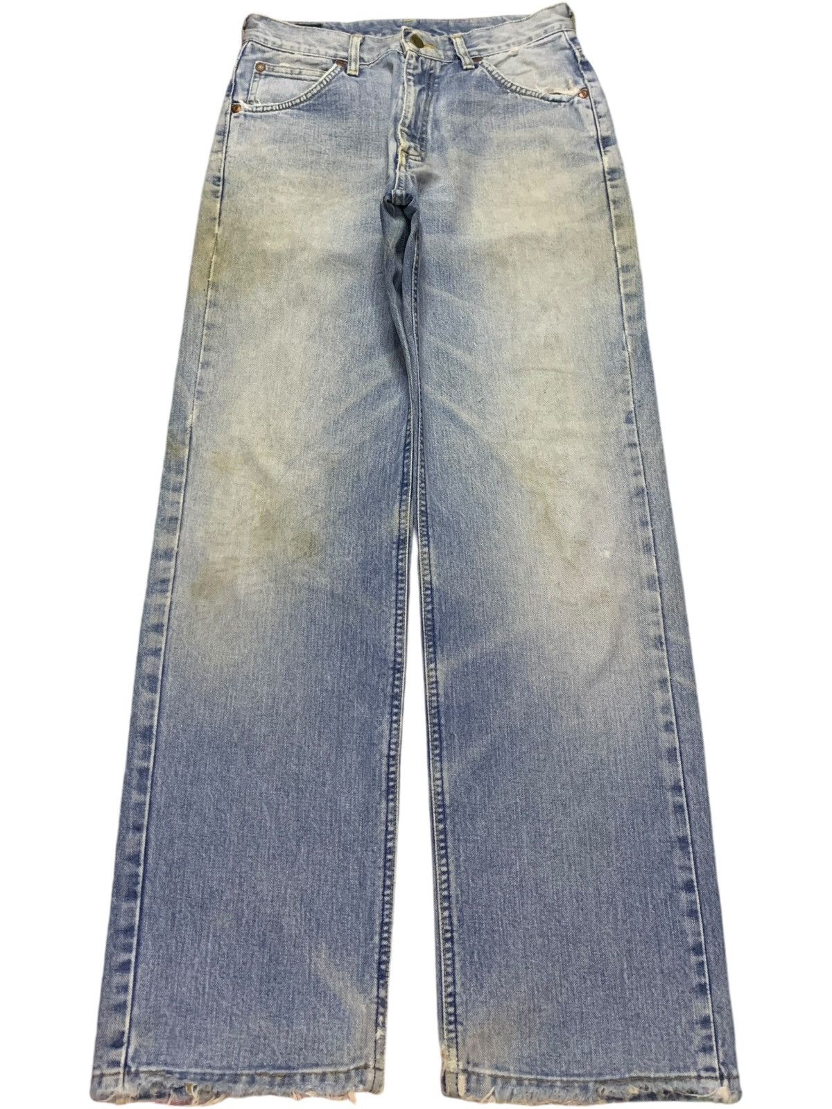 Lee SALES🔥Vintage Japanese Lee Mud Wash Distressed Loose Jeans Size US 28 / EU 44 - 1 Thumbnail