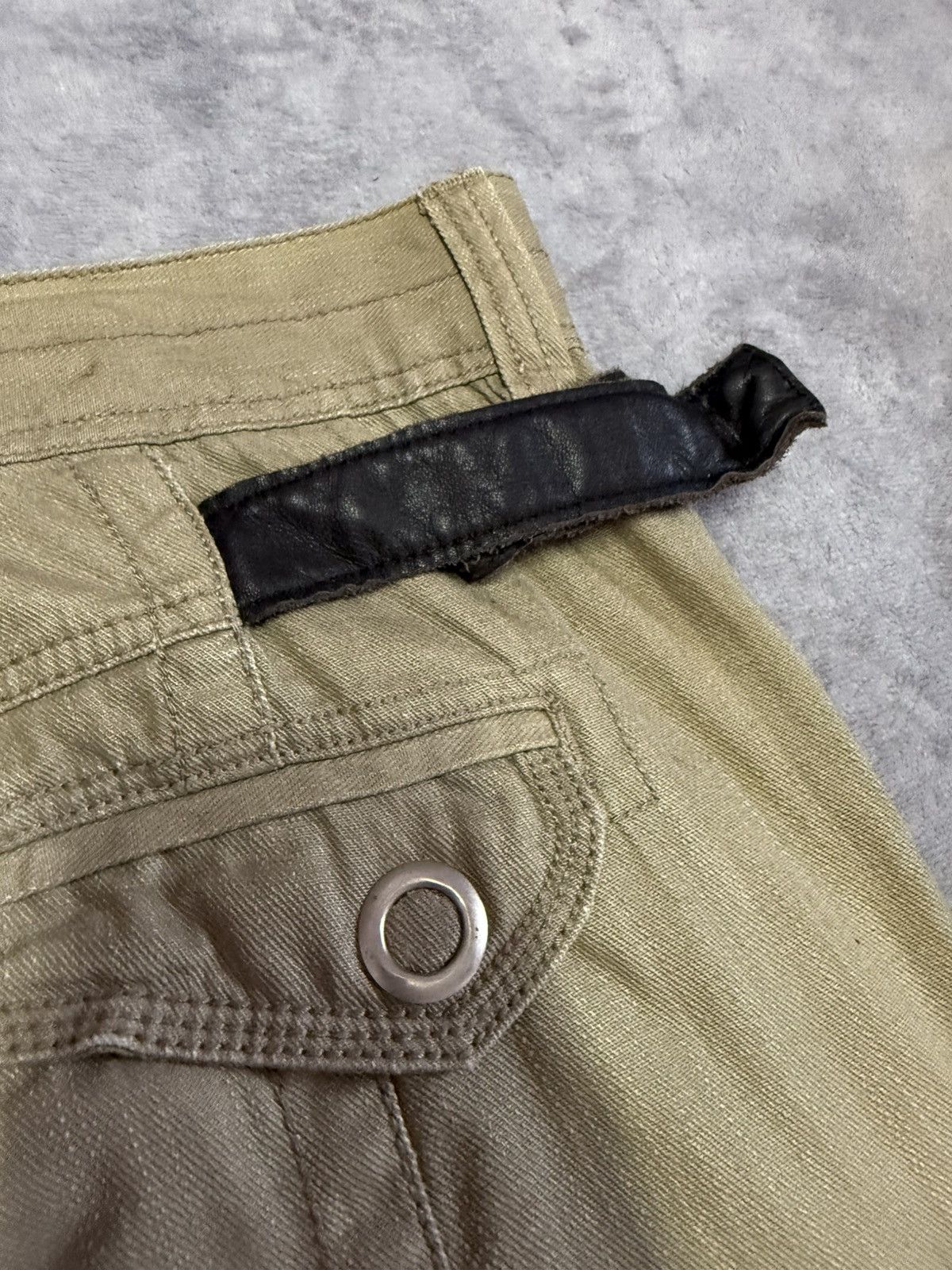 Tornado Mart Tornado Mart Panelling Utility Tactical Cargo Flared Pants Size US 32 / EU 48 - 19 Thumbnail