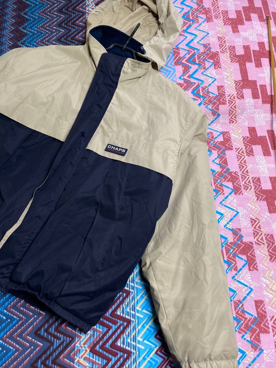 Chaps Ralph Lauren × Polo Ralph Lauren × Vintage Vintage 90’s Chaps Ralph Lauren Logo Oversized Jacket Size US L / EU 52-54 / 3 - 18 Thumbnail