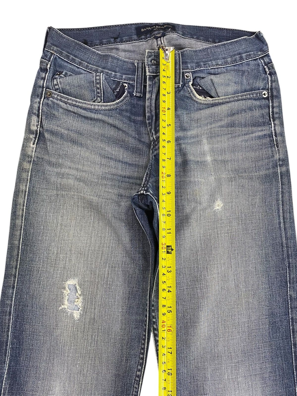 Japanese Brand Japanese Brand Blue Faded Wash Style Loose Jeans Size US 28 / EU 44 - 6 Thumbnail