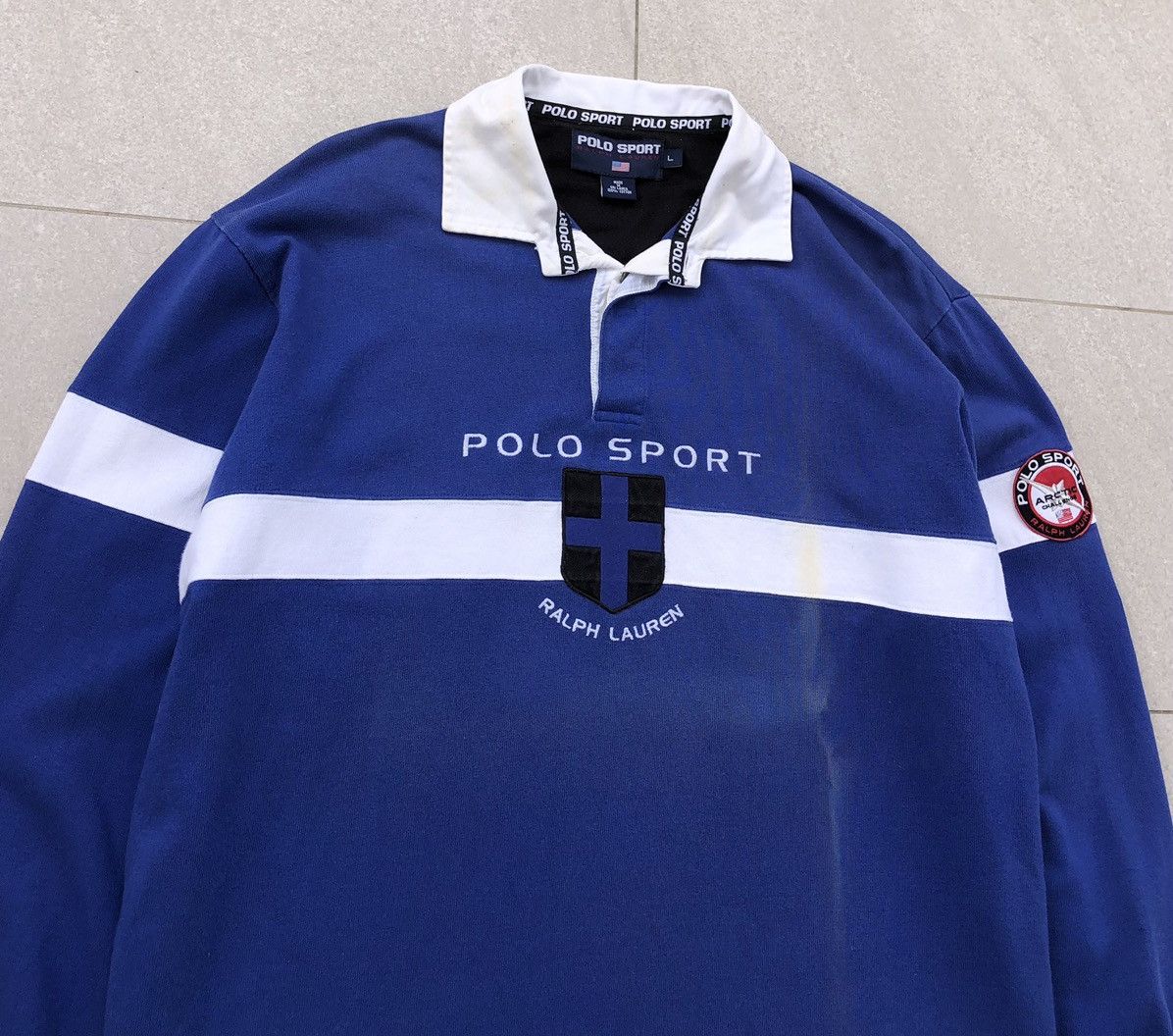 Polo Ralph Lauren Vintage Ralph Lauren Polo Sport Arctic Challenge Rugby Shirt Size US L / EU 52-54 / 3 - 4 Thumbnail