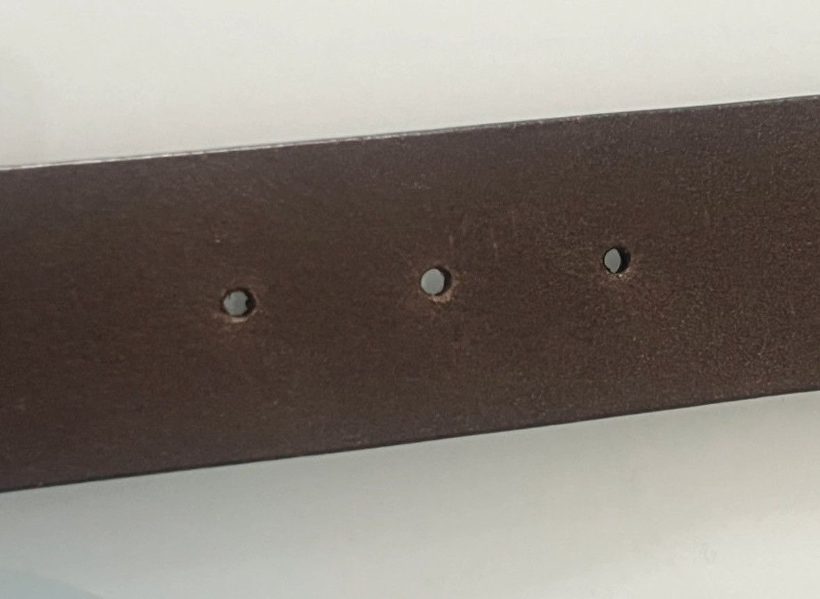 Gucci Gucci Mermaid Buckle Leather Belt Size 38 - 5 Thumbnail