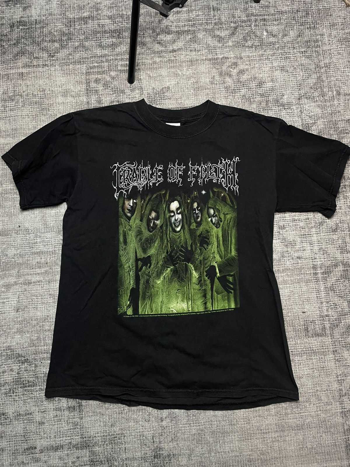 Band Tees Cradle of Filth Vintage 2003 Authentic Merch T Shirt Opium Size US M / EU 48-50 / 2 - 1 Thumbnail