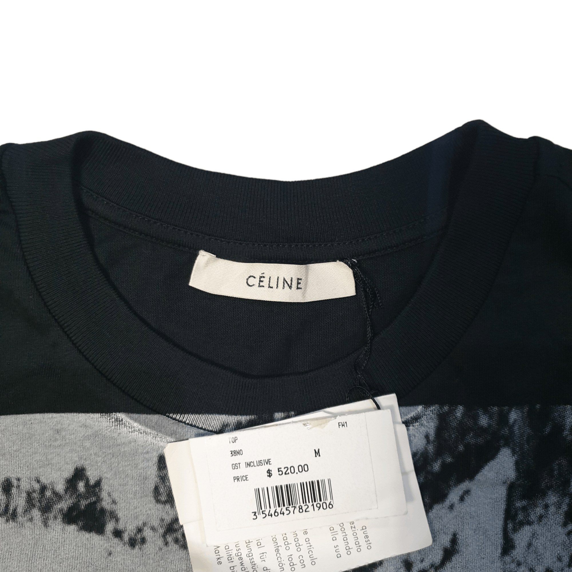 Celine Celine Tshirt New With Tag Size M / US 6-8 / IT 42-44 - 3 Thumbnail
