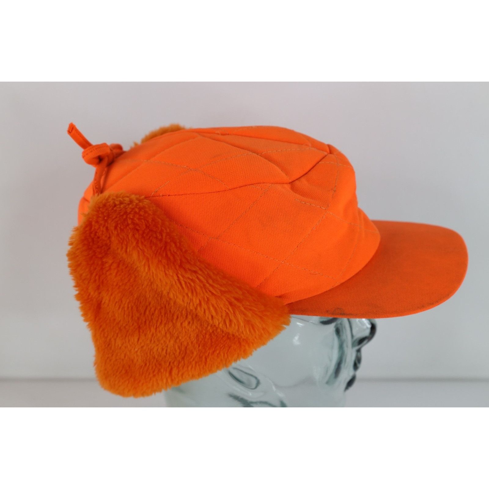 Vintage Vintage 70s 80s Streetwear Quilted Ear Flap Trappers Hat Size ONE SIZE - 5 Thumbnail