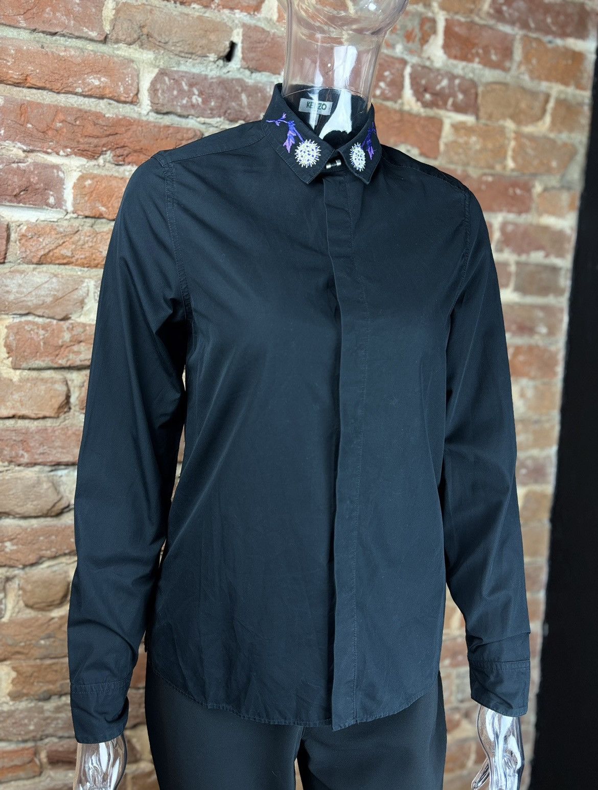 Japanese Brand × Kenzo Kenzo women shirt button luxury Size M / US 6-8 / IT 42-44 - 1 Thumbnail