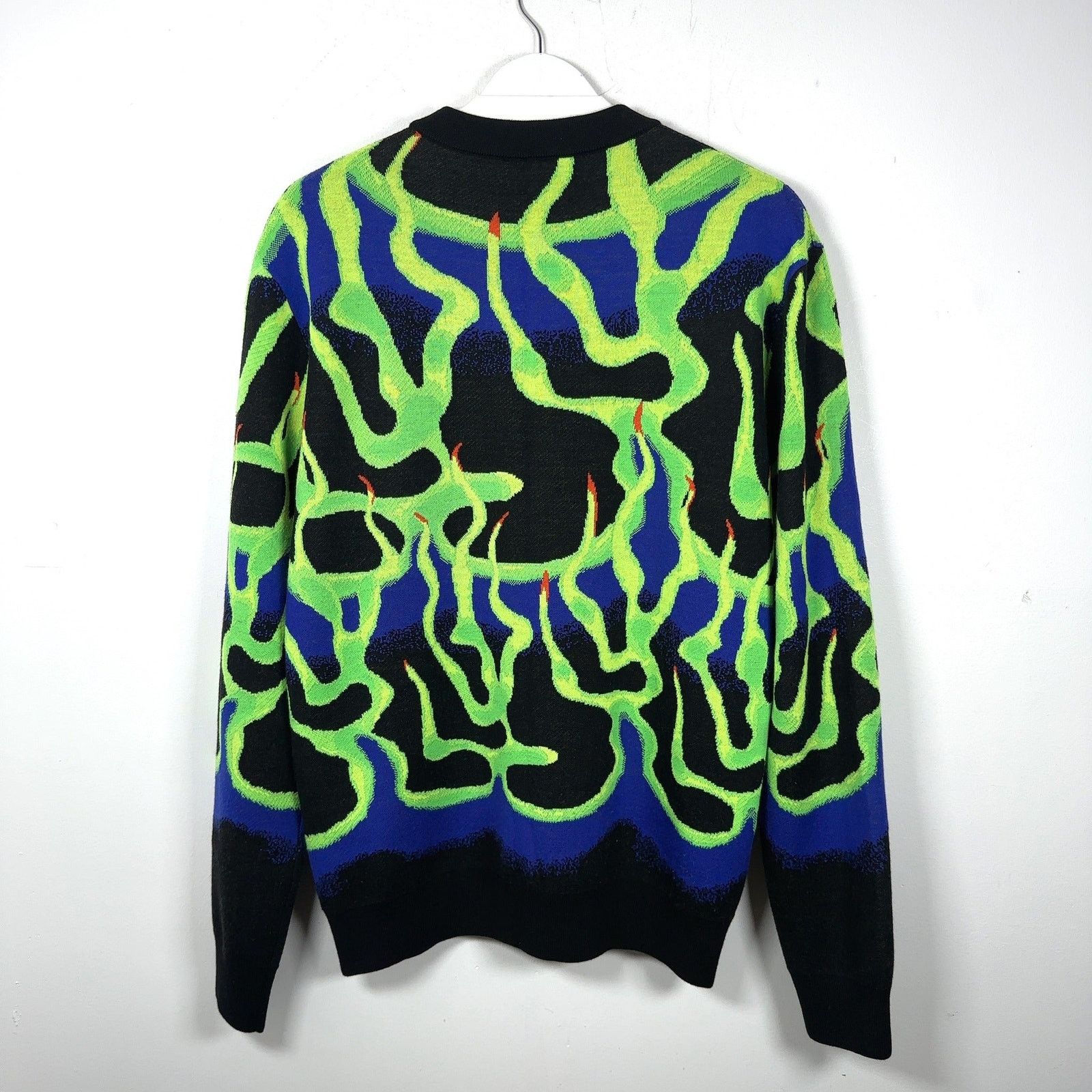 Louis Vuitton Louis Vuitton Intarisia Flame Jacquard Knit Sweater Size US M / EU 48-50 / 2 - 6 Thumbnail