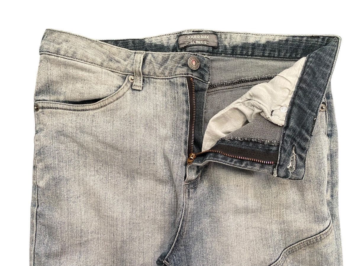 Japanese Brand Joueroux Echecs Flared Patchwork Denim Size US 30 / EU 46 - 5 Thumbnail