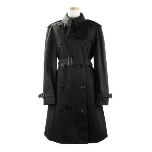 Burberry o1w1db10426 Trench Coat in Black Size S / US 4 / IT 40 - 1 Preview