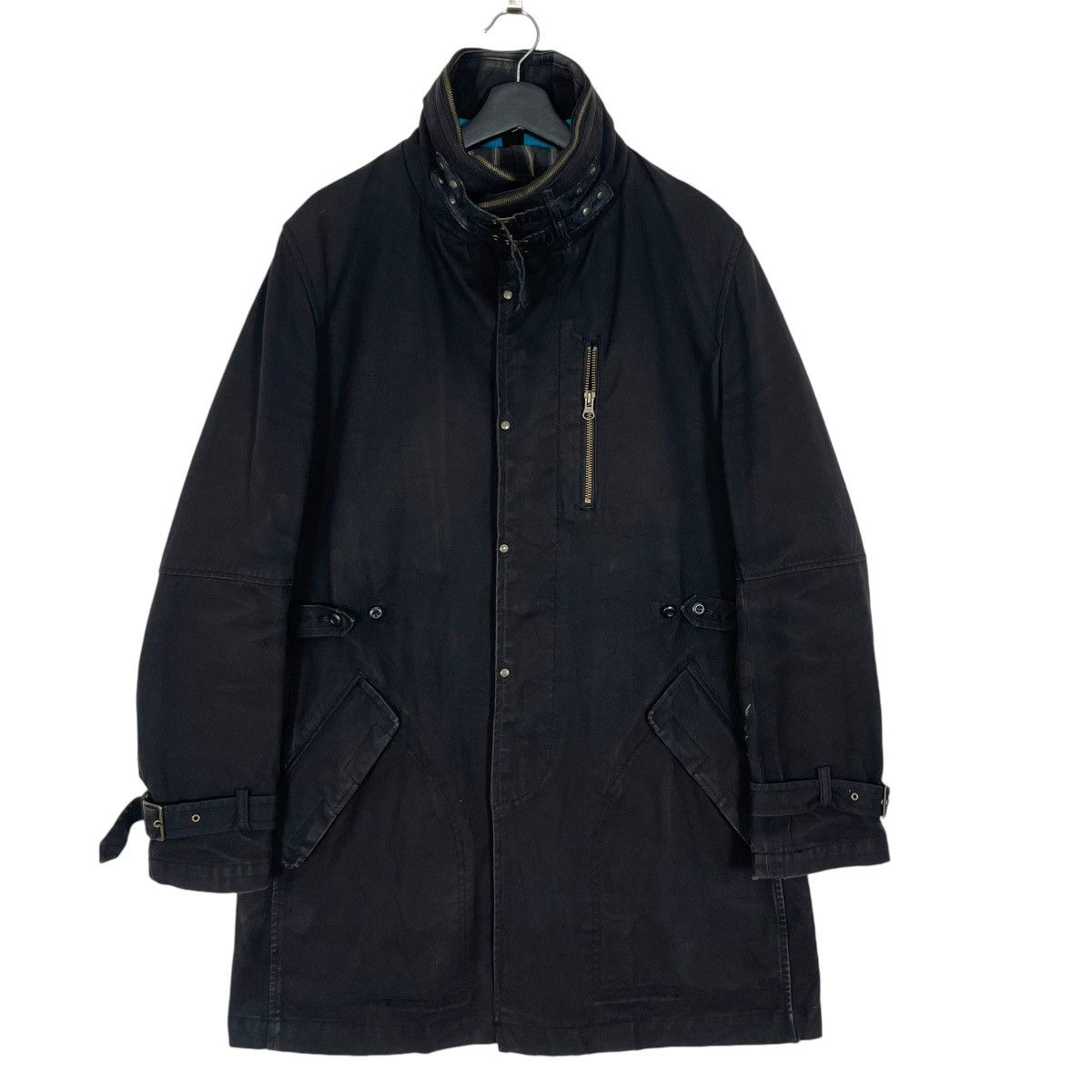 PPFM Vintage PPFM Parka Long Jacket Faded Japanese Brand Bondage Size US M / EU 48-50 / 2 - 1 Thumbnail