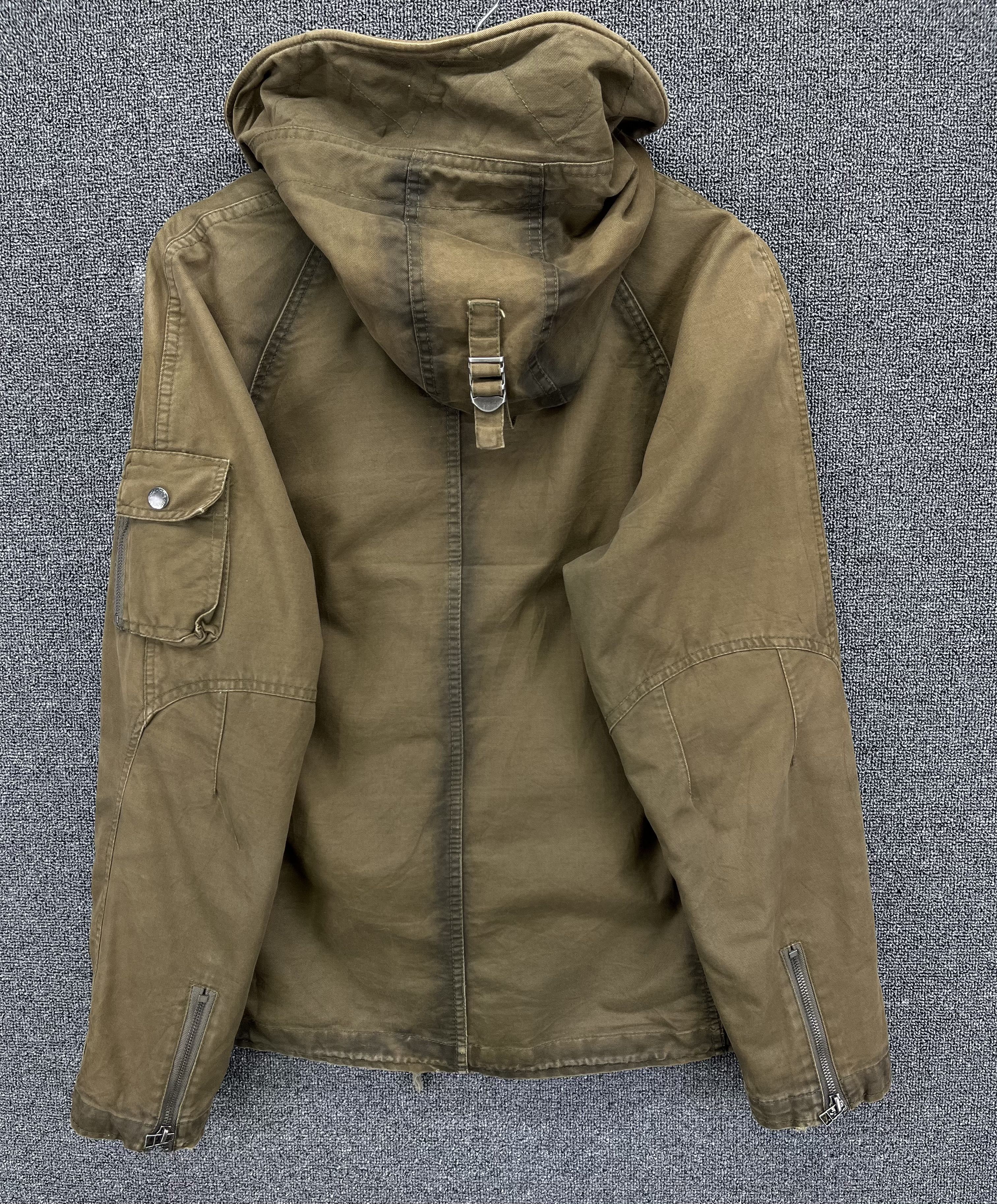 In The Attic Vintage In the Attic Hooded Rare Zip Up Jacket Size L / US 10 / IT 46 - 9 Thumbnail