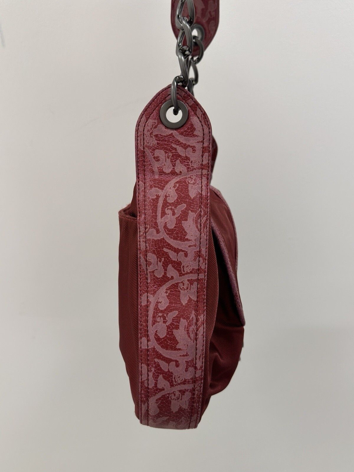 Kenzo DDP Rare Kenzo Vintahe Messenger Red Nylon Crossbody Bag Size ONE SIZE - 11 Thumbnail