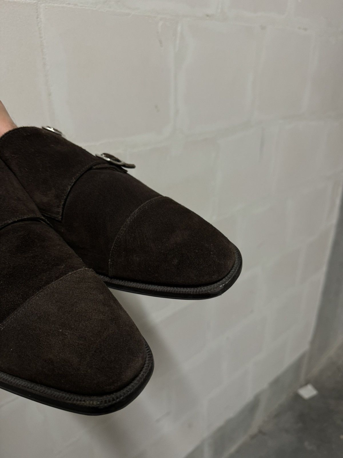 Suitsupply Suitsupply brown loafers oxfords shoes suede leather classic Size US 12 / EU 45 - 2 Thumbnail