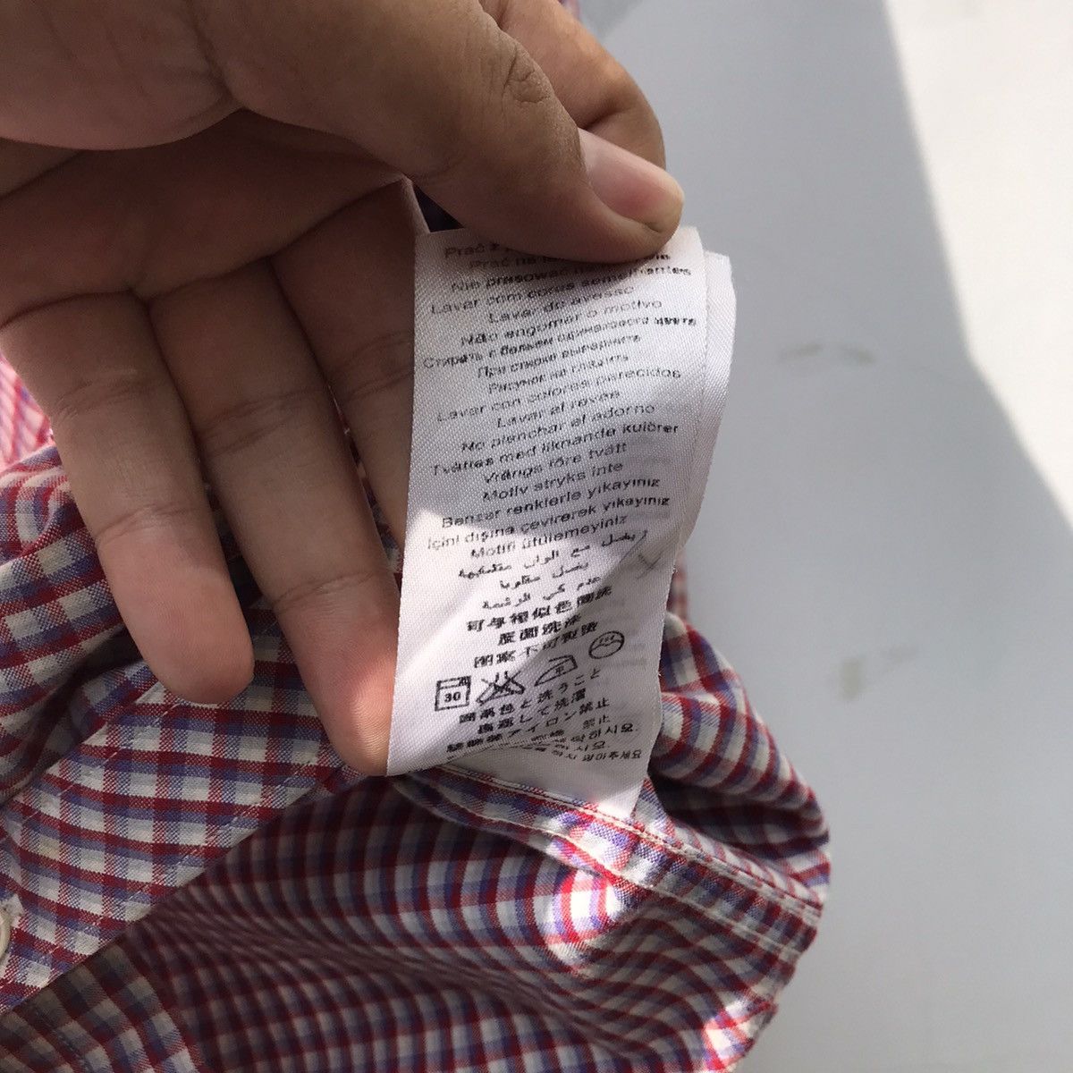 Ben Sherman × Designer × Vintage Ben Sherman Iconic Archieve Shirts Red Rio Gingham button up Size US M / EU 48-50 / 2 - 21 Thumbnail