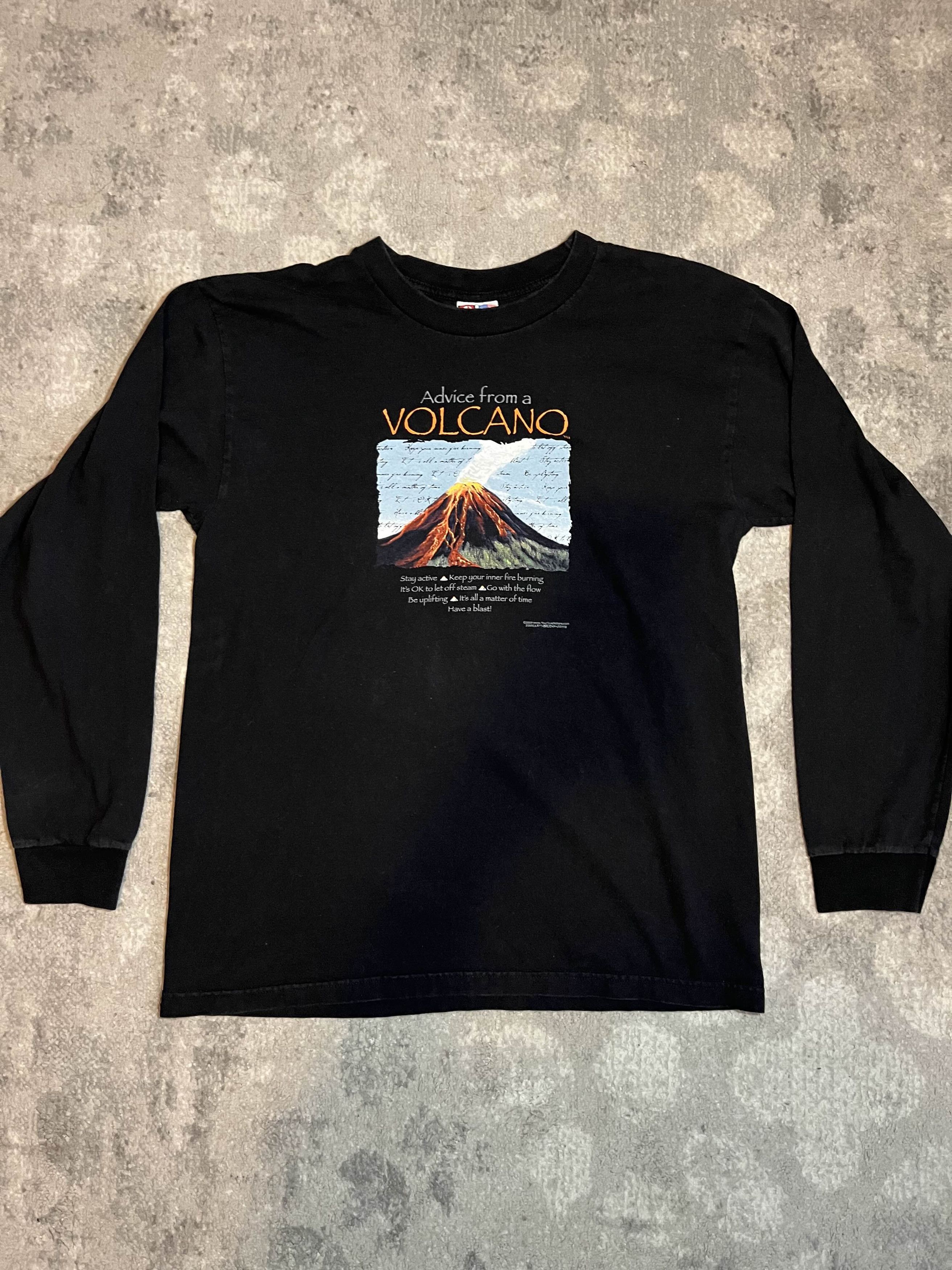 Vintage Y2K Funny Advice From a Volcano Hawaii National Park Tee Size US L / EU 52-54 / 3 - 1 Thumbnail