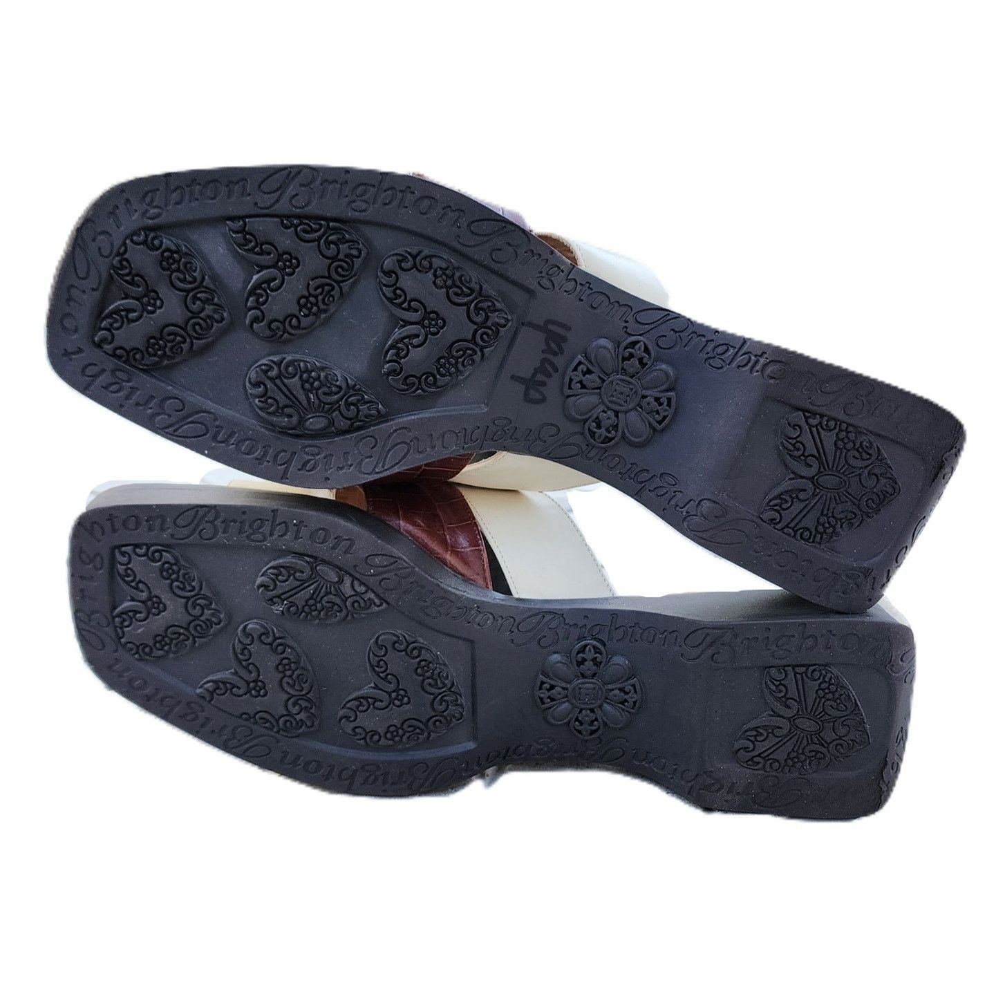 Brighton Brighton Billie Open Toe Slide Leather Sandals 7.5 Size US 7.5 / IT 37.5 - 7 Thumbnail