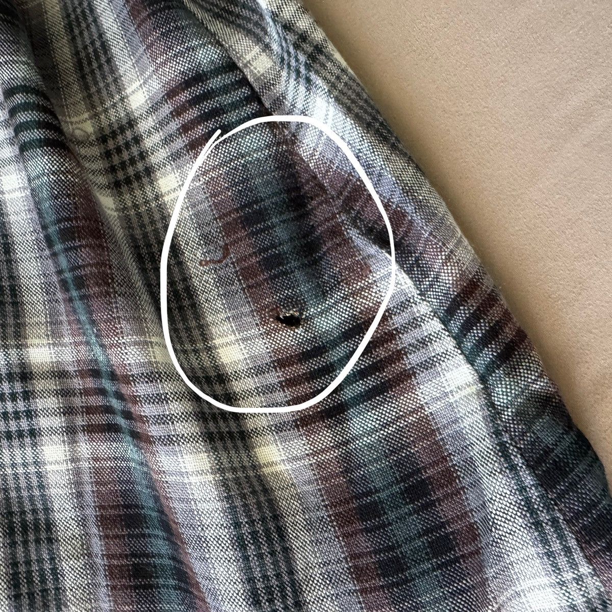 Other Plaid Flannel Button Up Shirt Size US XXL / EU 58 / 5 - 4 Thumbnail