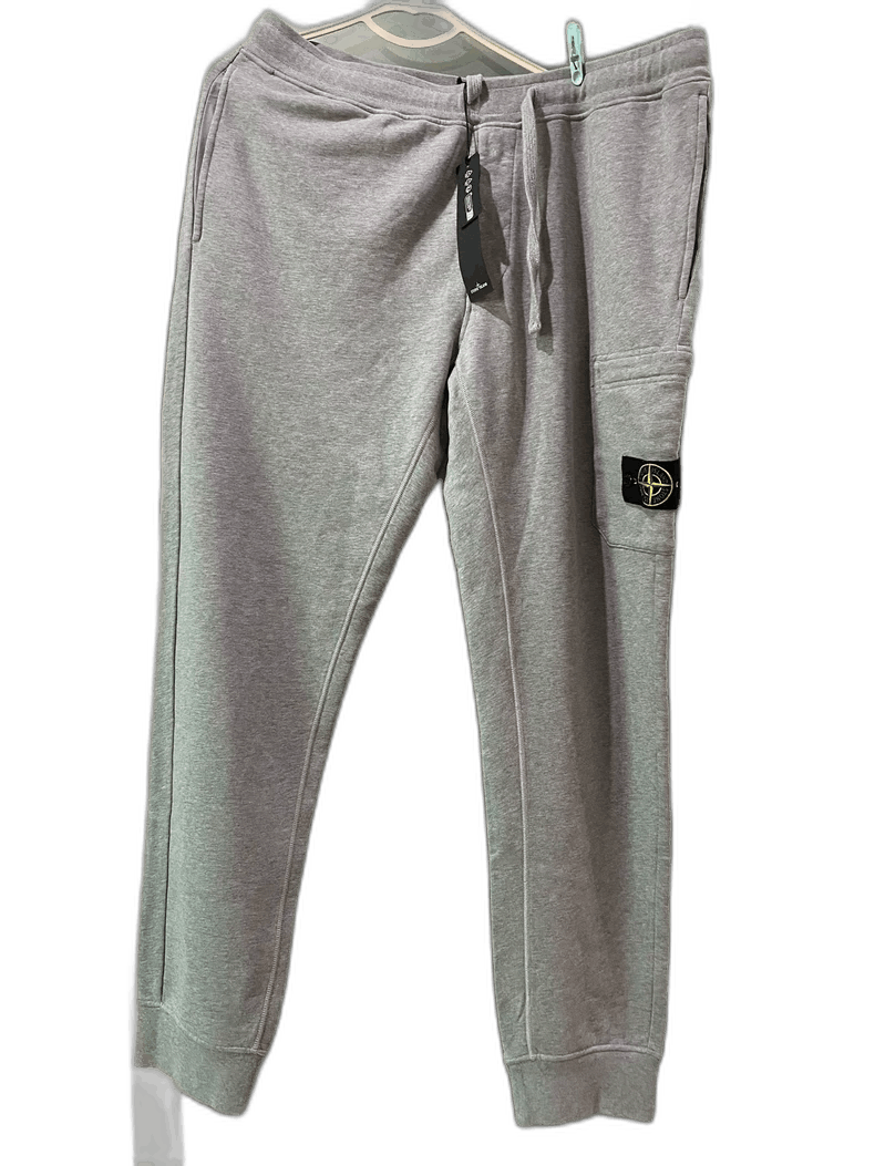 Stone Island Stone Island Logo Sweatpants in Gray-yf Size US 44 / EU 60 - 1 Thumbnail