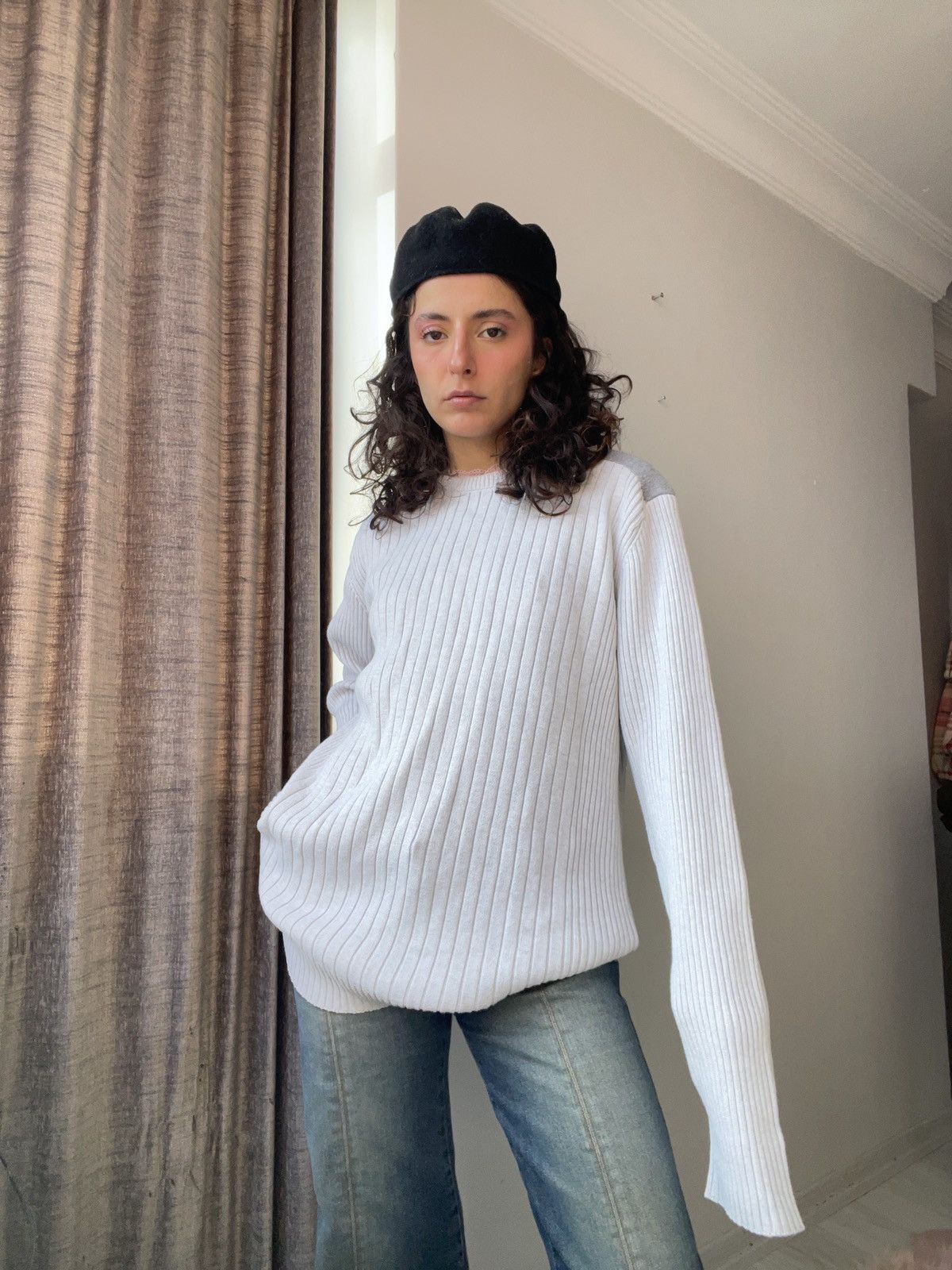Vintage Y2k jumper Size US L / EU 52-54 / 3 - 2 Thumbnail