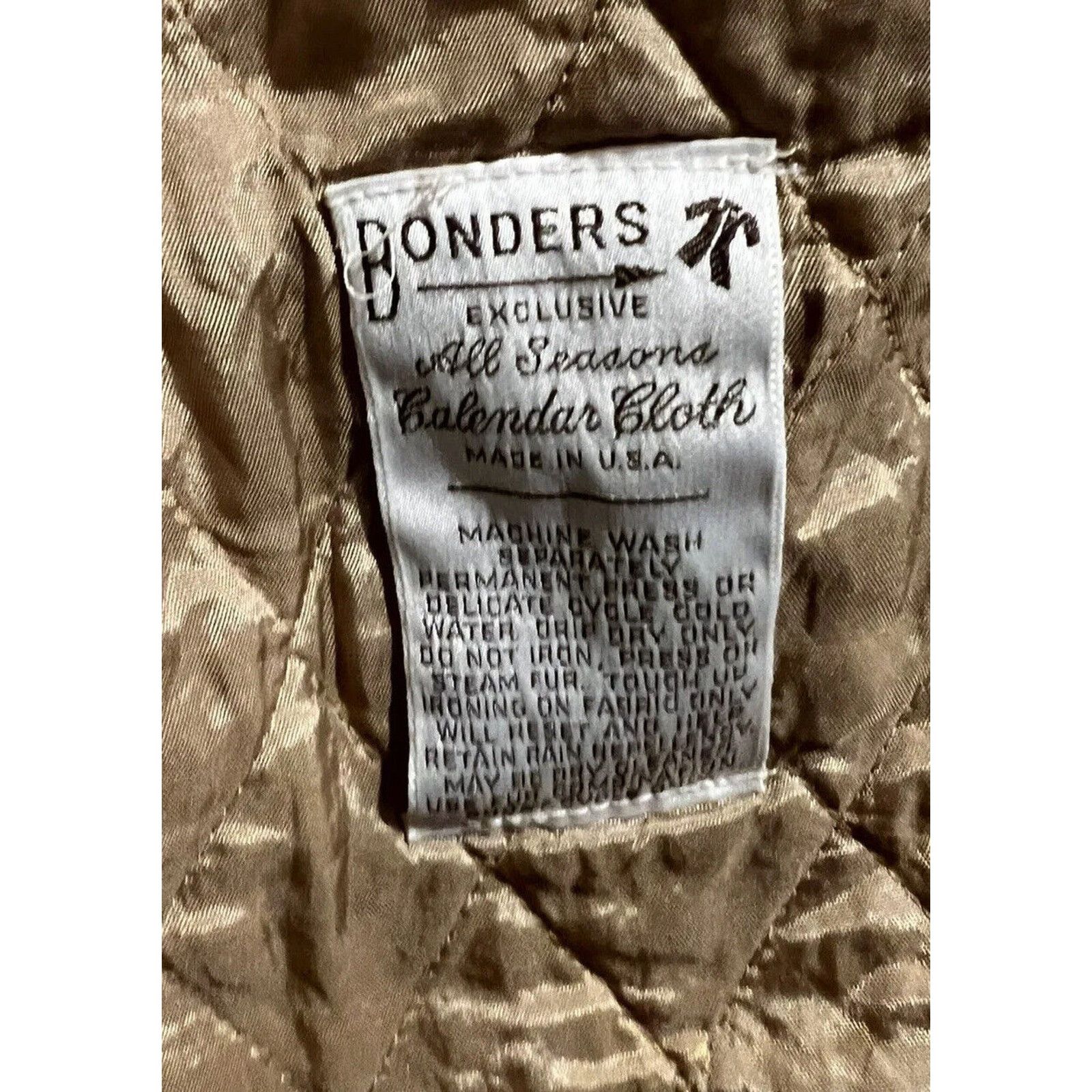 The Unbranded Brand Bonders Exclusive All Season Lined Cloth Women Sz Medium Size M / US 6-8 / IT 42-44 - 3 Thumbnail